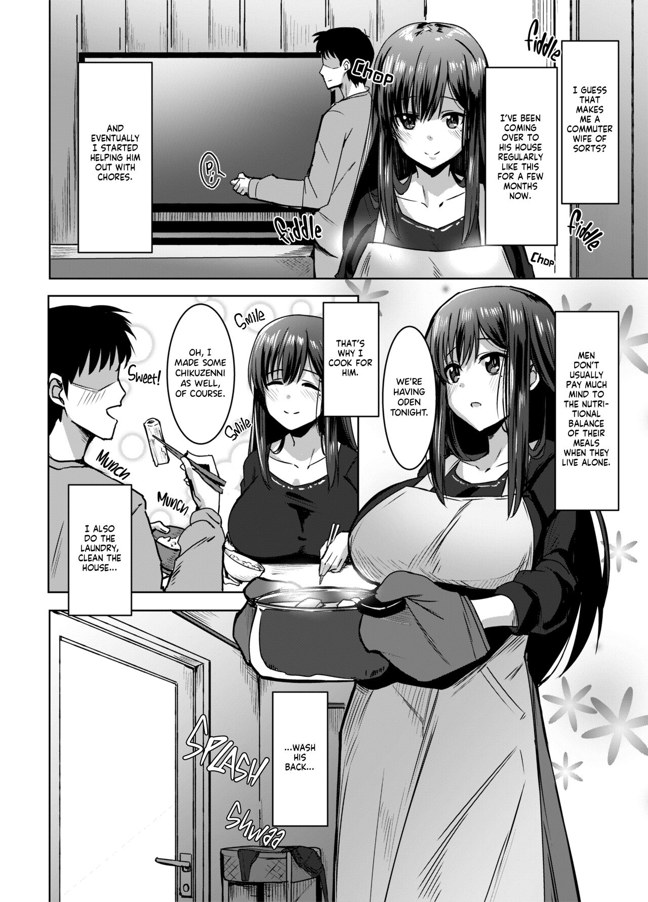 [Shouyu no Sato (Kirishima Ayu)]Kayoizuma no Miboujin | The Commuting Widow(Alice Gear Aegis) [English] [Shiromaru] [Digital] Page 3