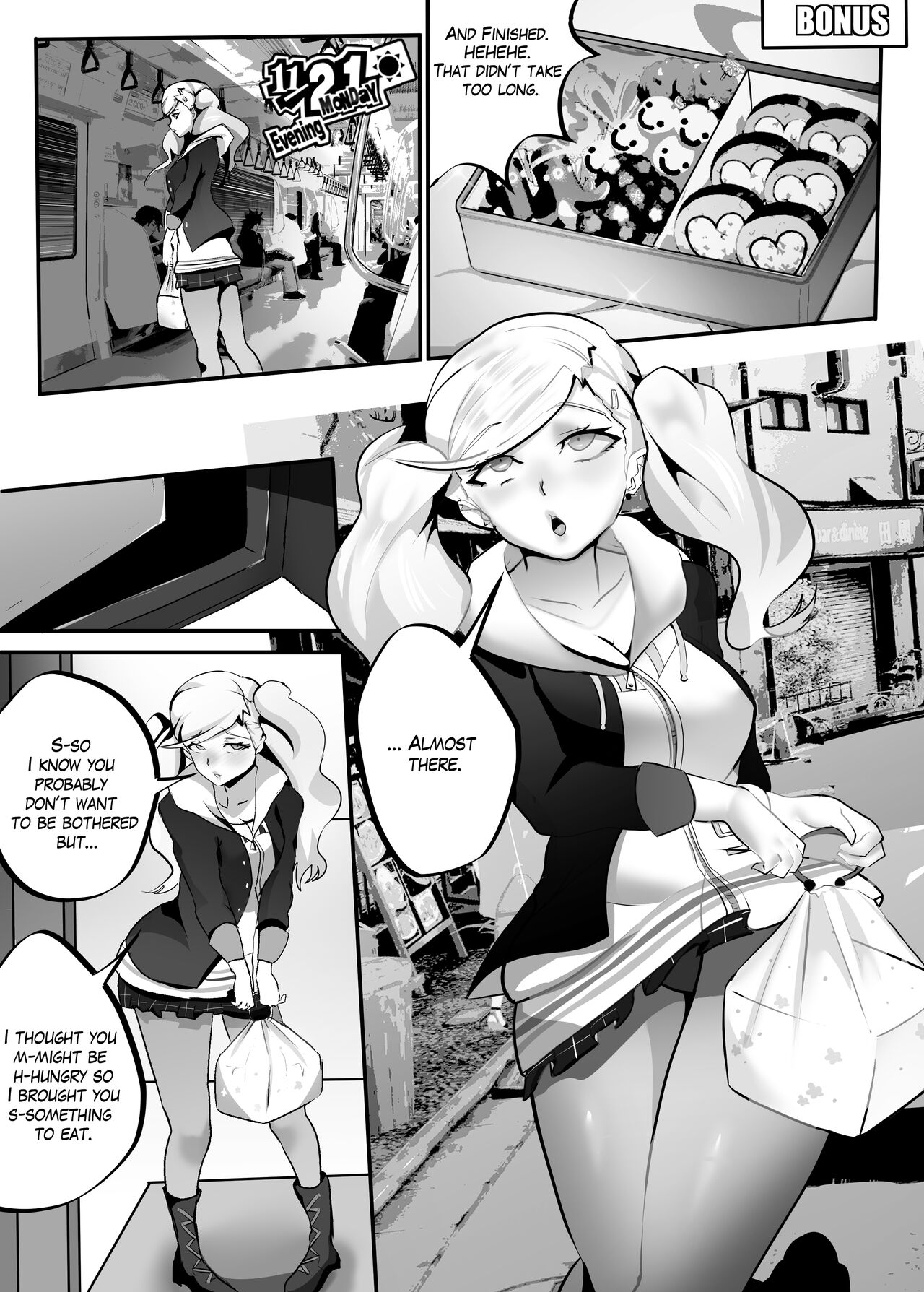[Nekone, RaitoninguUsagi]Lovers night in(Persona 5) [English] [Decensored] Page 15