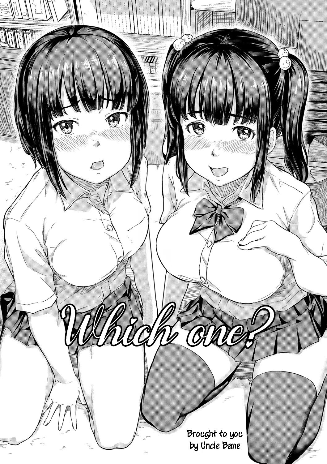 [Ohmori]Docchi to Suru? | Which One?(Bishoujo Maniacs) [English] [Uncle Bane] [Digital] Page 2