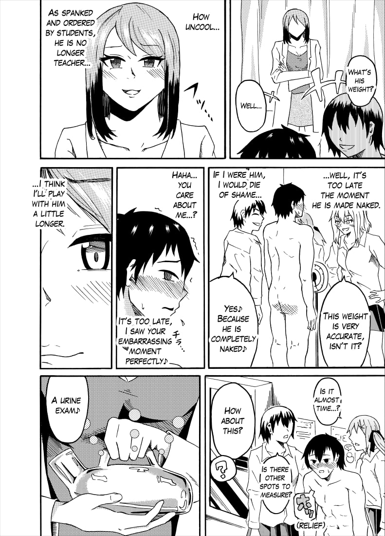 [NippatsuKokuhou (Kaneko Ken)]Kutsujoku no "Gyaku" Shintai Sokutei | Humiliating (Reverse) physical examination[English] Page 10