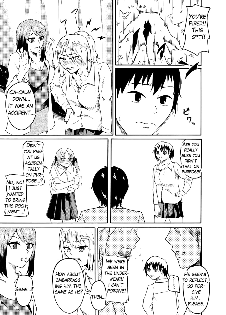 [NippatsuKokuhou (Kaneko Ken)]Kutsujoku no "Gyaku" Shintai Sokutei | Humiliating (Reverse) physical examination[English] Page 5