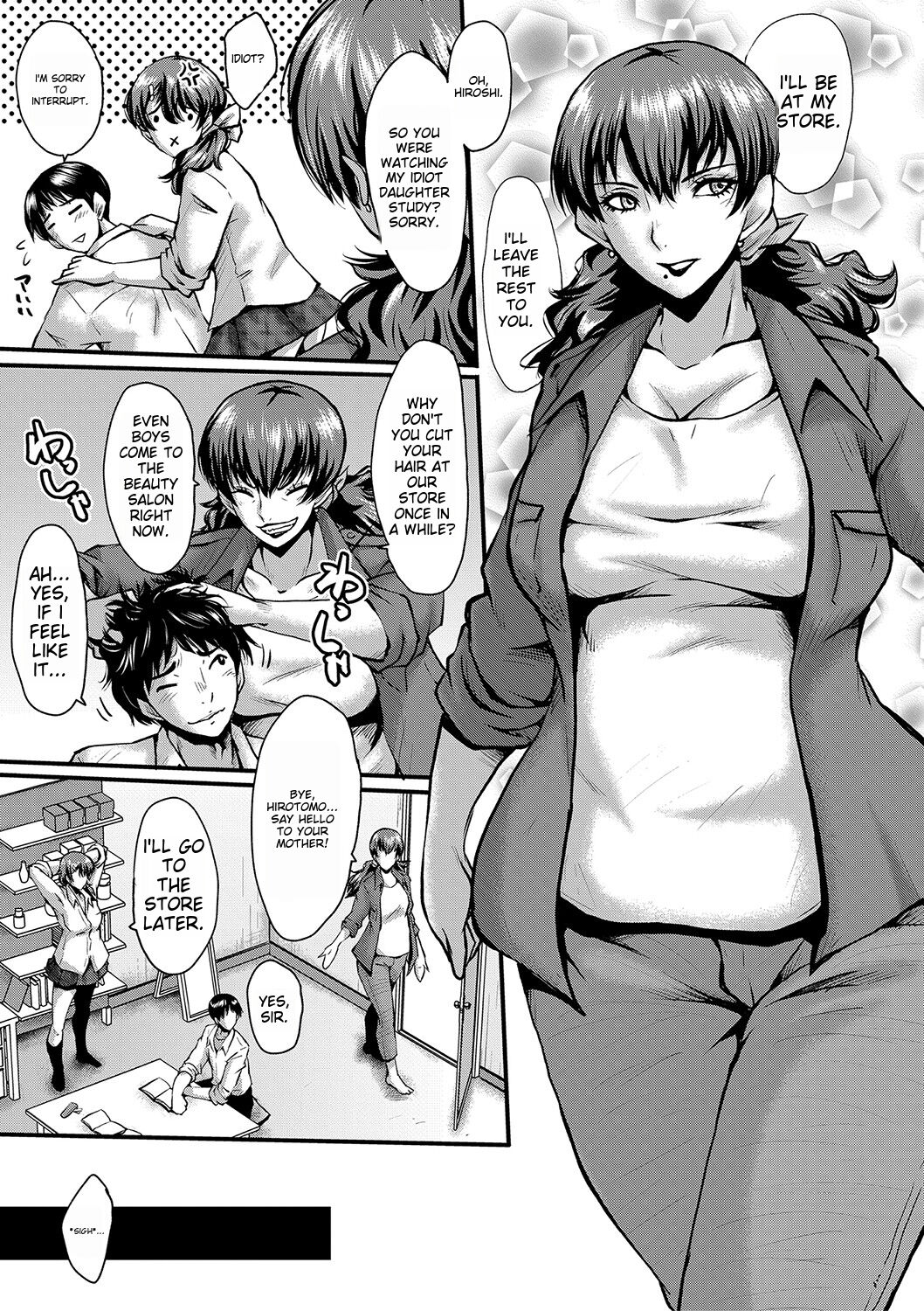 [SINK]Tomodachi, Osananajimi mo Kaa-san mo Netorareru[Digital] [English] Page 5