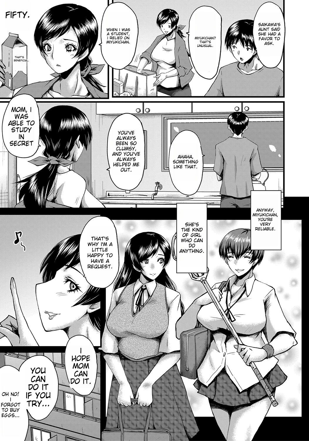 [SINK]Tomodachi, Osananajimi mo Kaa-san mo Netorareru[Digital] [English] Page 62