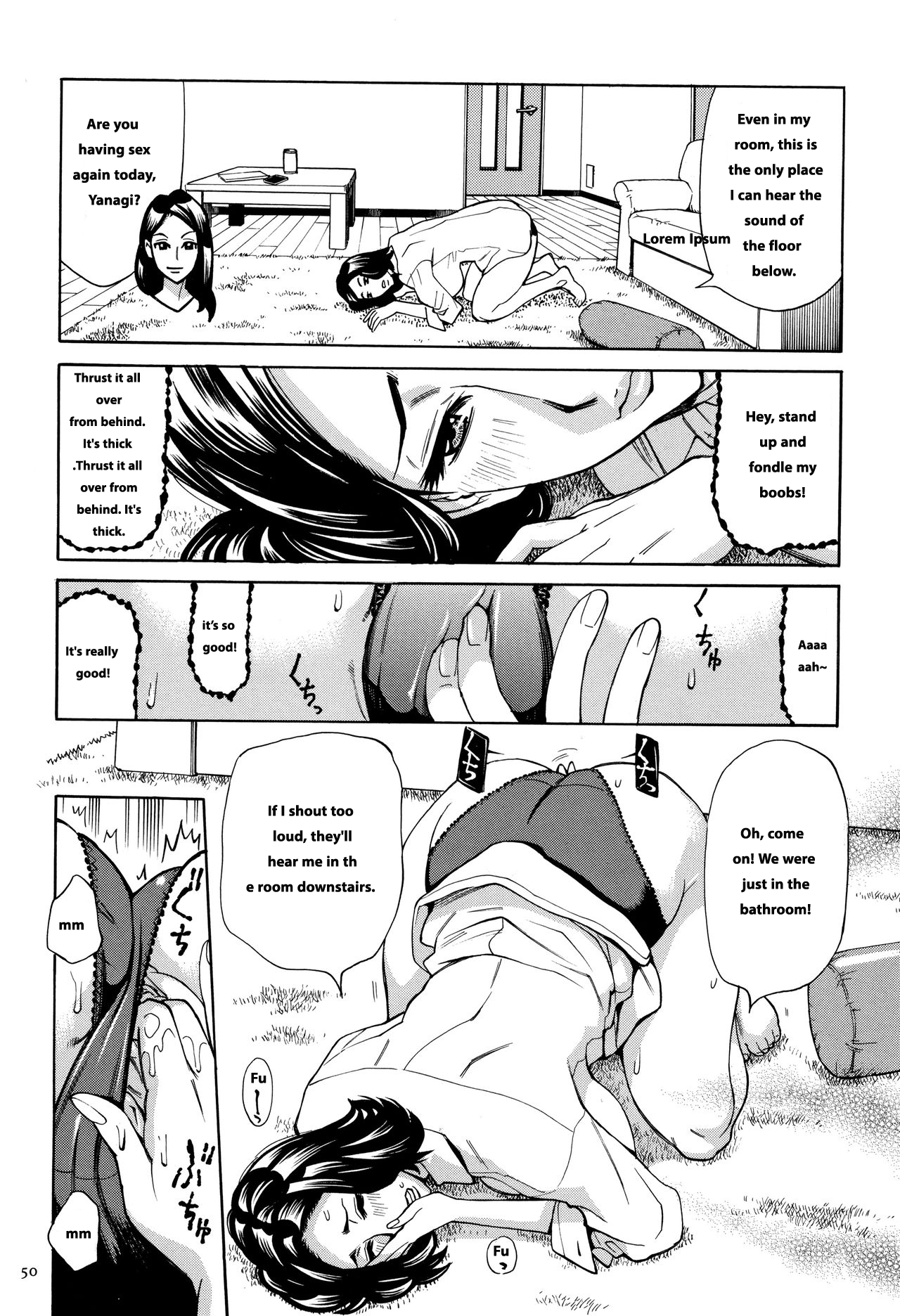 [Makimura Akari]Oba-san dakedo, Daite Hoshii.[English] Page 51