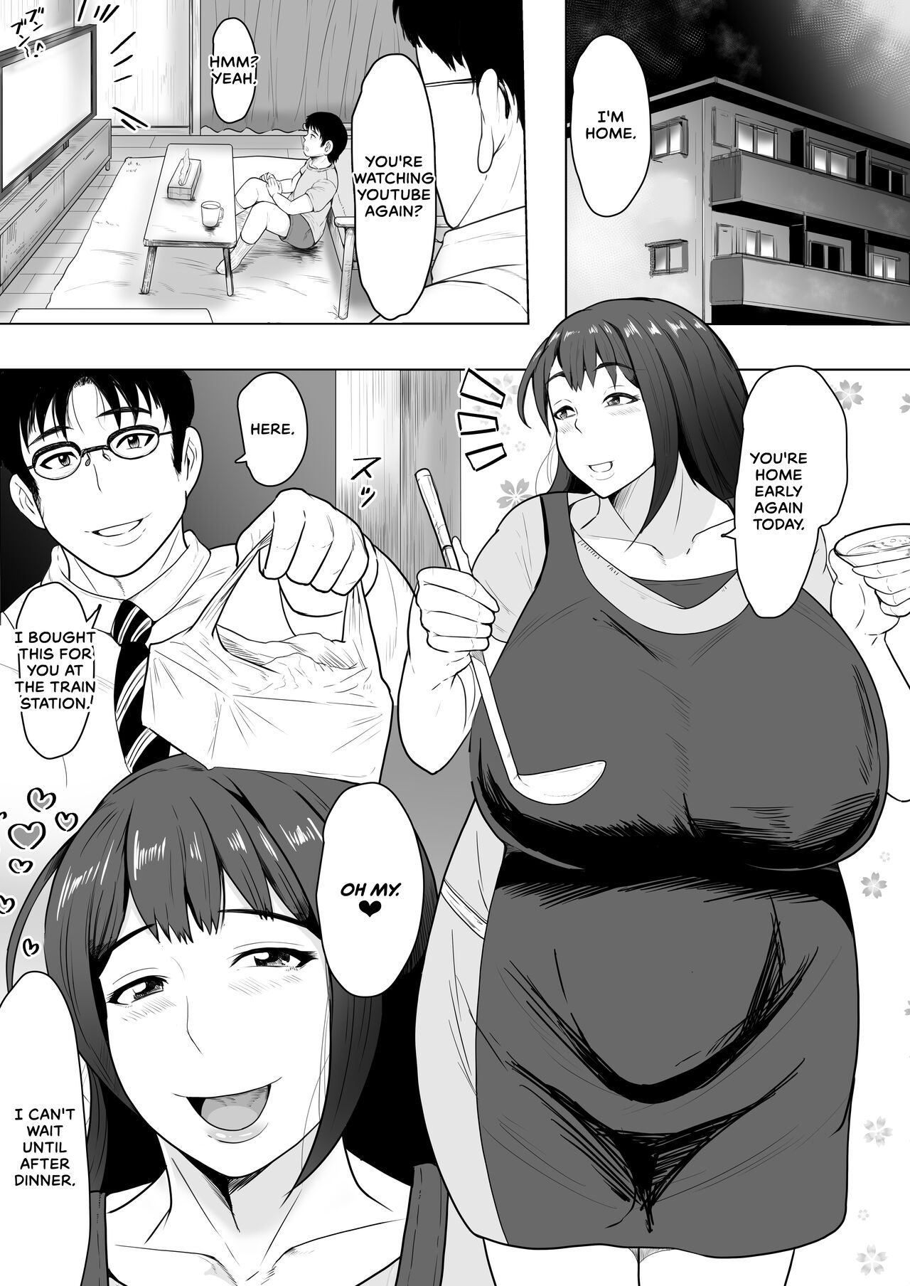 [NF-Freak (Si-man)]Tsuma Harami ~Zenryoku Tanetsuke Diet~ | Wife Impregnation ~All-out Breeding Diet~[English] [CulturedCommissions] Page 2