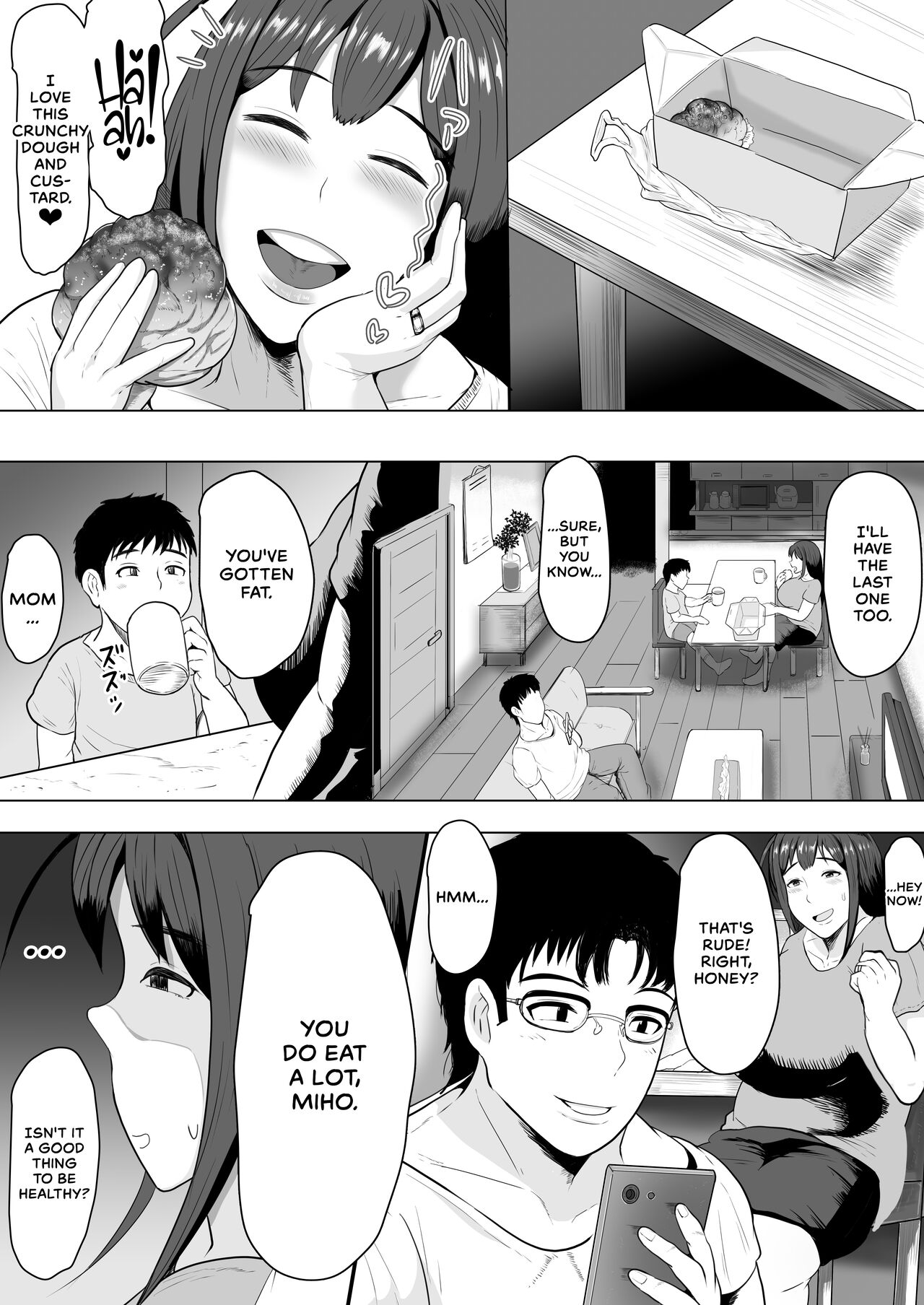 [NF-Freak (Si-man)]Tsuma Harami ~Zenryoku Tanetsuke Diet~ | Wife Impregnation ~All-out Breeding Diet~[English] [CulturedCommissions] Page 3