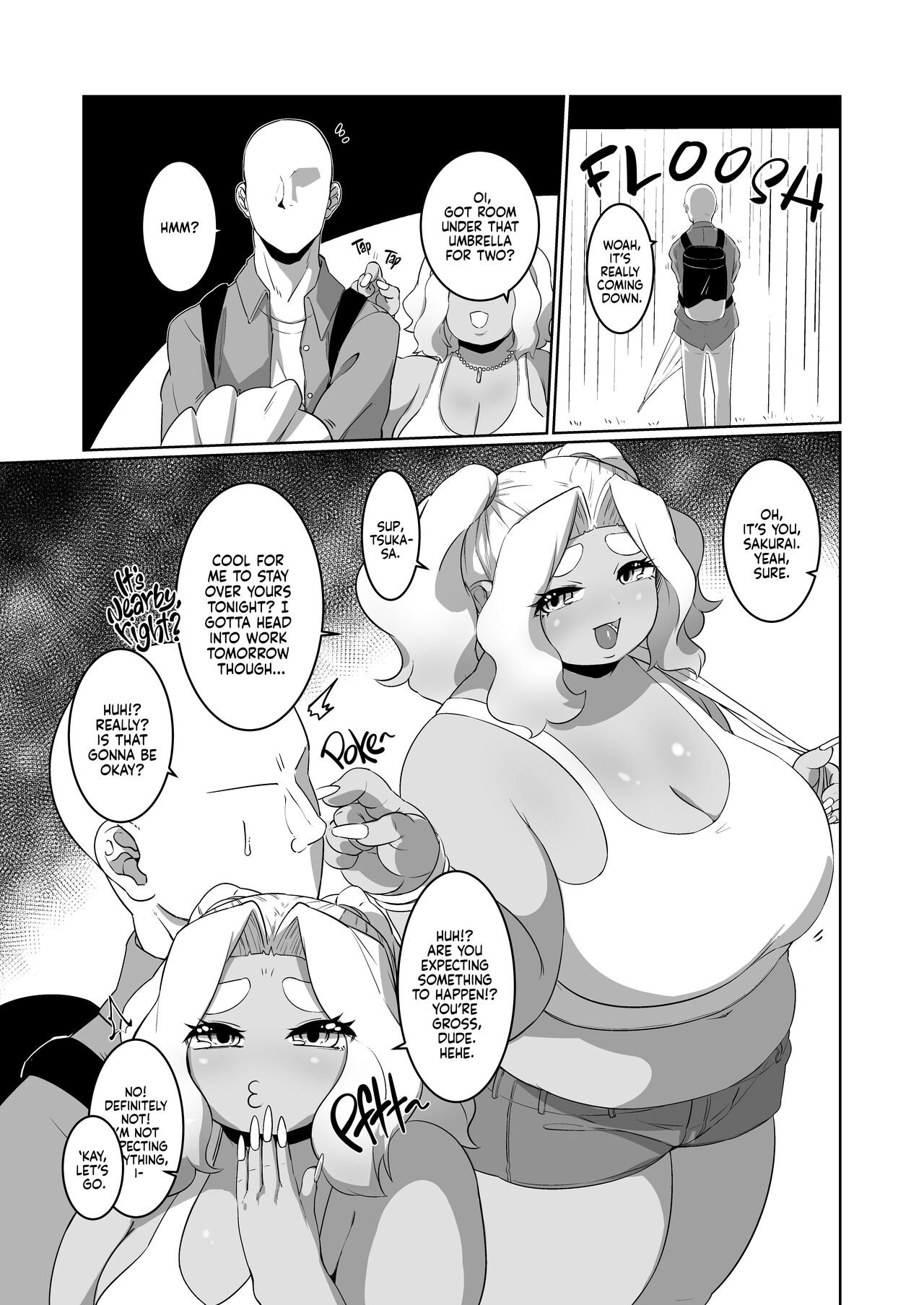 [Mizsawatei (Mizsawa)]Lovey-Dovey Sex with a Chubby Gyaru!?[English] [Full Tummy Scans] [Digital] Page 3