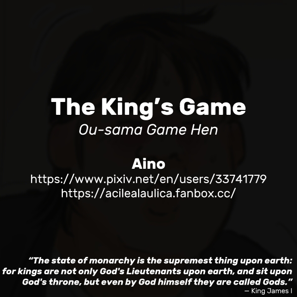 [Aino]Ou-sama Game Hen | The King's Game[English] Page 27