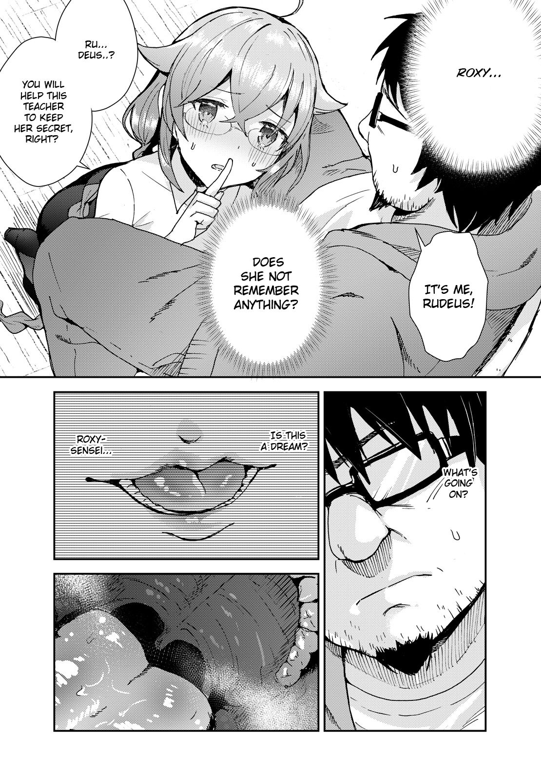 [Mugen Kouya (七一)]Roxy-sensei no Mizu Oukyu Majutsu Shidou Kyoushitsu | Roxy-sensei’s King Rank Water Magic Instruction Class(Mushoku Tensei ~Isekai Ittara Honki Dasu~) [English] [Digital] [Saki-Kotowari] Page 11
