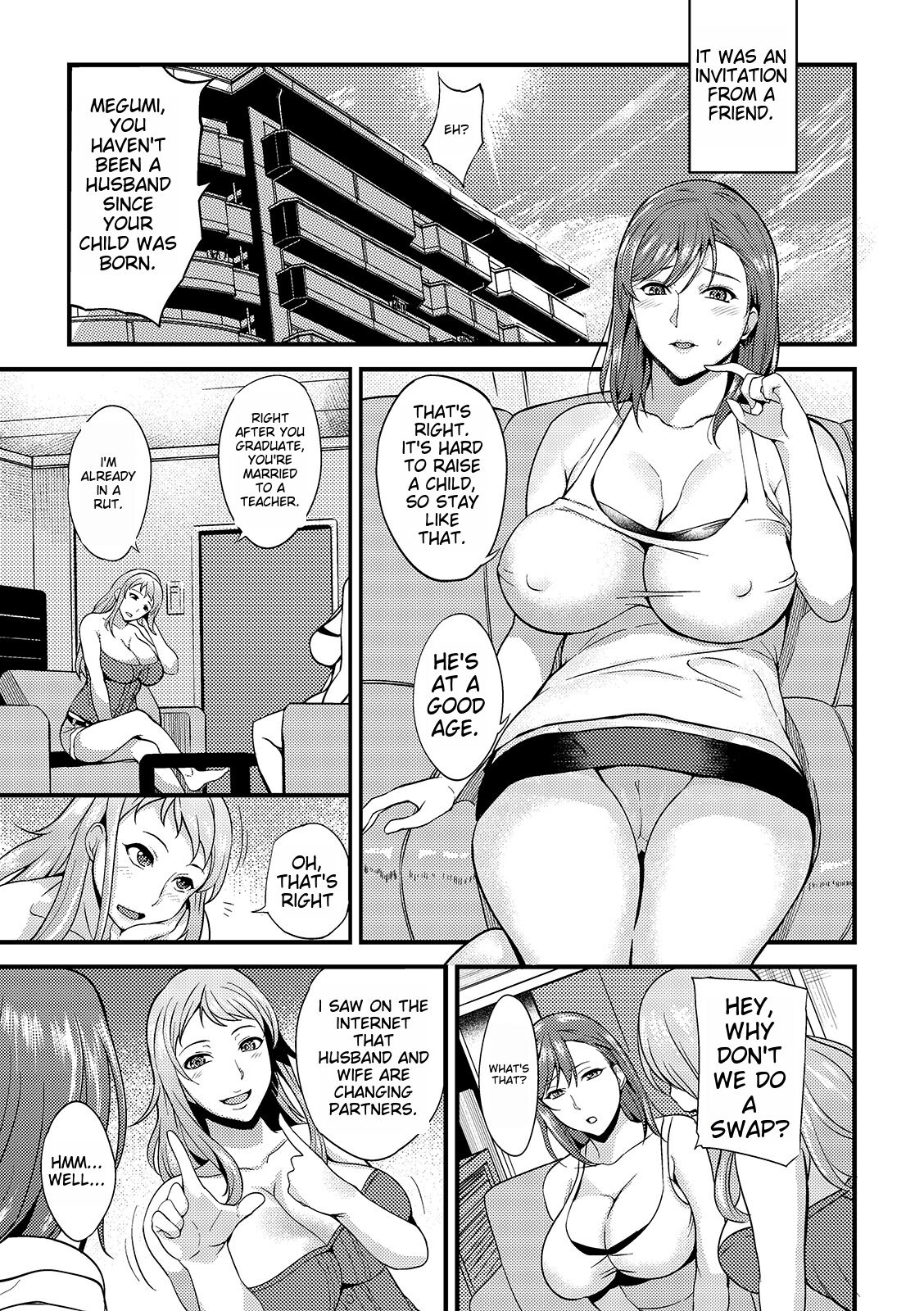 [Hanpera]Oku-san wa Hasande Ireru no ga Suki[Digital] [English] Page 7