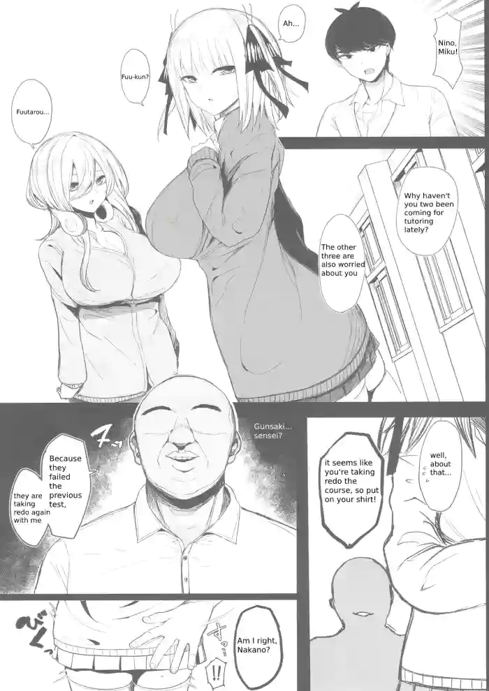 (C100) [Nabeyashiki (Nabeshiki)]Ninorare x Mikurare(Gotoubun no Hanayome) [English]