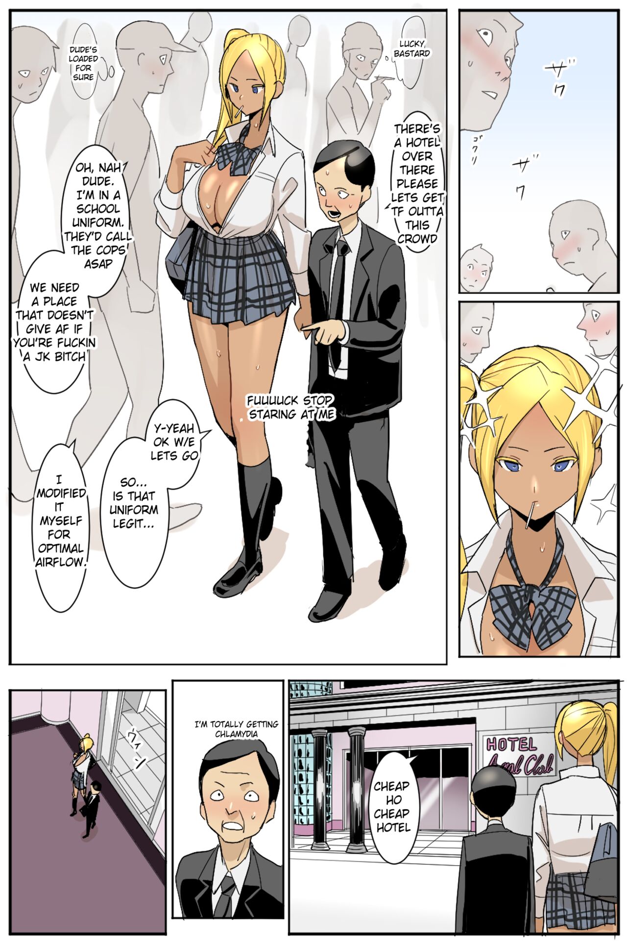 [Velzhe]Hajimete no Enkou[english] [parody] {Pochi Pink} Page 2