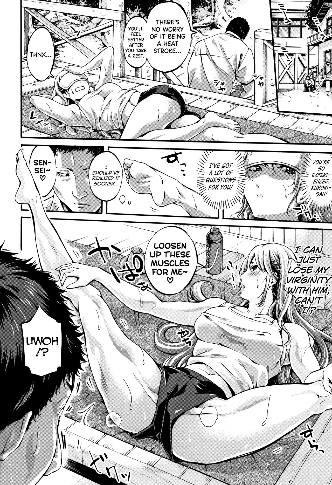 [Brother Pierrot]Bukatsu Shoujo Paradise ~ Asekkaki no Tenshi-tachi ~ Ch.1-7[English] [biribiri] Page 117
