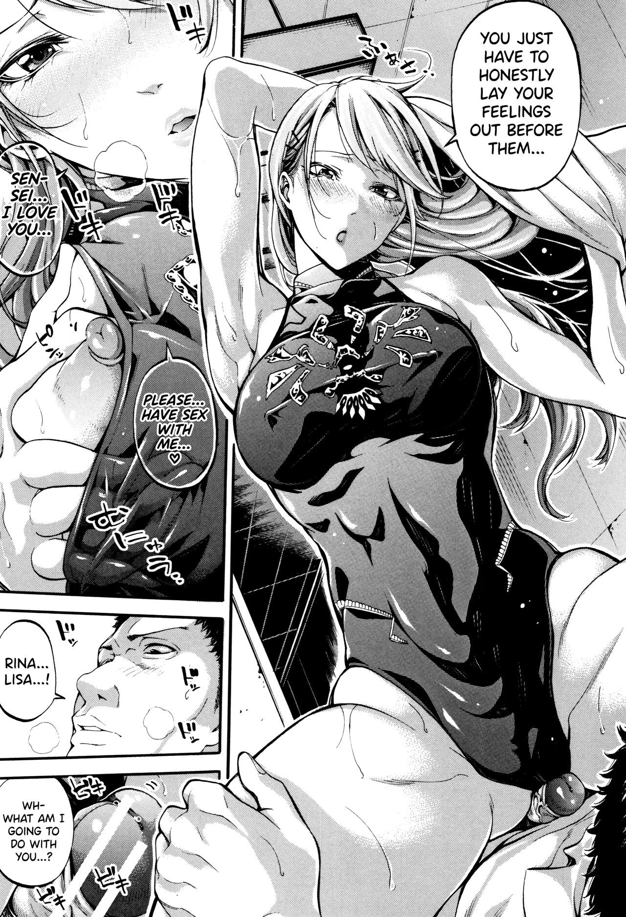 [Brother Pierrot]Bukatsu Shoujo Paradise ~ Asekkaki no Tenshi-tachi ~ Ch.1-7[English] [biribiri] Page 128