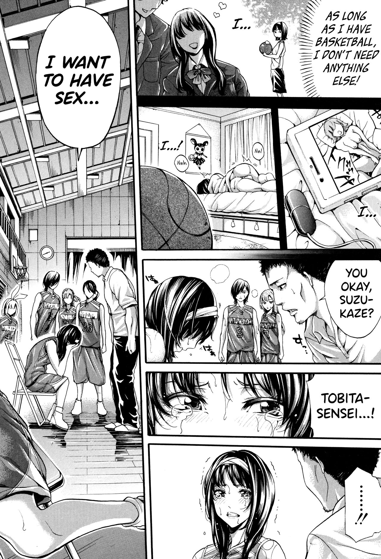 [Brother Pierrot]Bukatsu Shoujo Paradise ~ Asekkaki no Tenshi-tachi ~ Ch.1-7[English] [biribiri] Page 150
