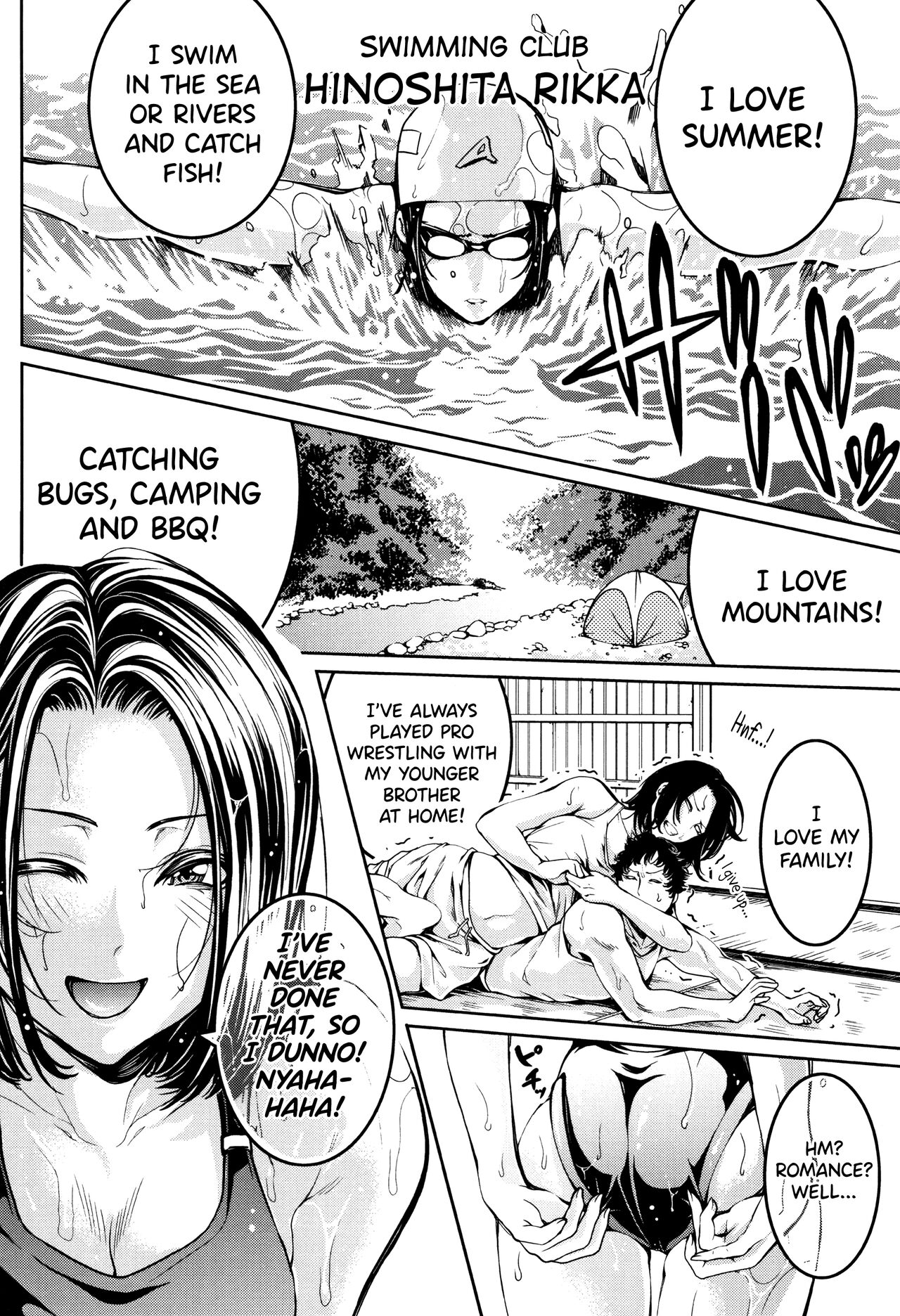 [Brother Pierrot]Bukatsu Shoujo Paradise ~ Asekkaki no Tenshi-tachi ~ Ch.1-7[English] [biribiri] Page 203