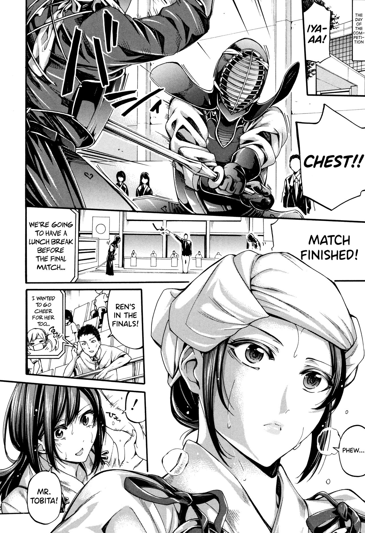 [Brother Pierrot]Bukatsu Shoujo Paradise ~ Asekkaki no Tenshi-tachi ~ Ch.1-7[English] [biribiri] Page 62