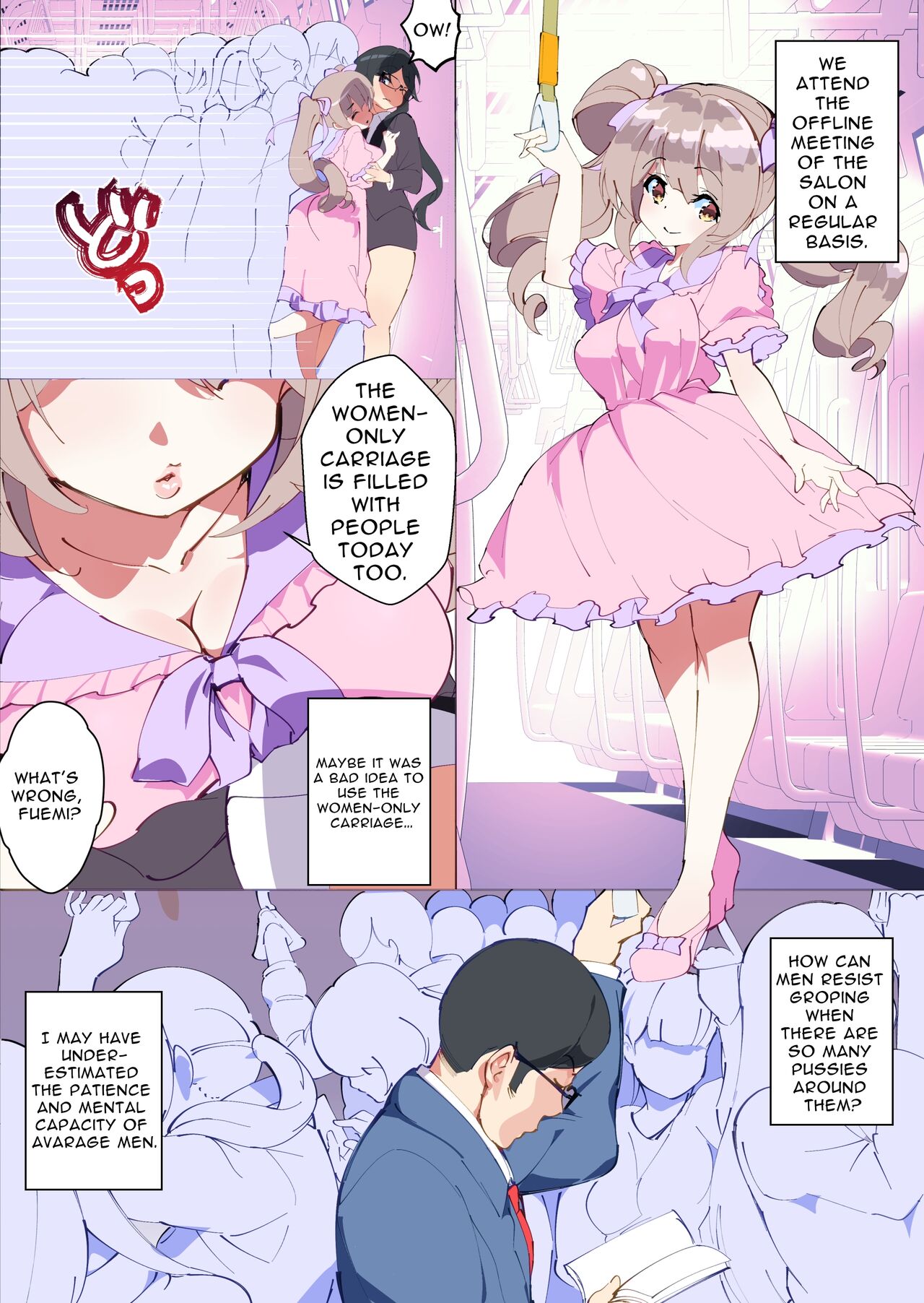 [A-WALKs (Fujishima Sei1go)]Otokogirai o Kojiraseta Onna ni Chinko Hayashite Mita Kekka | I Grew Some Dicks on those Man-hating Girls[English] [Solid Rose] Page 29