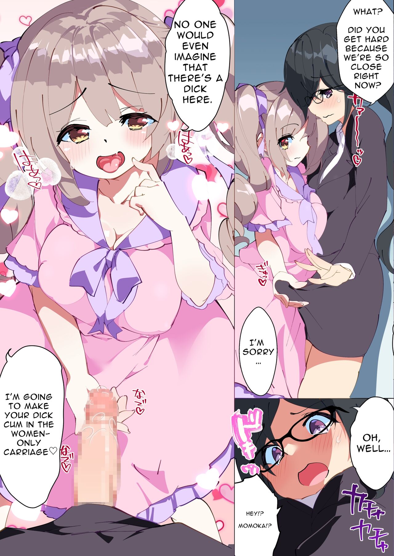 [A-WALKs (Fujishima Sei1go)]Otokogirai o Kojiraseta Onna ni Chinko Hayashite Mita Kekka | I Grew Some Dicks on those Man-hating Girls[English] [Solid Rose] Page 30