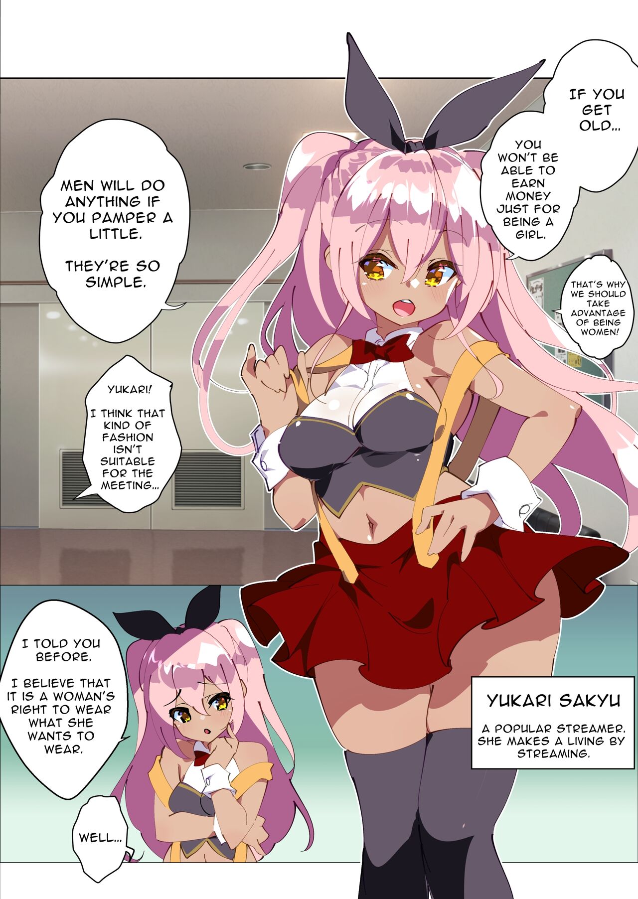 [A-WALKs (Fujishima Sei1go)]Otokogirai o Kojiraseta Onna ni Chinko Hayashite Mita Kekka | I Grew Some Dicks on those Man-hating Girls[English] [Solid Rose] Page 43