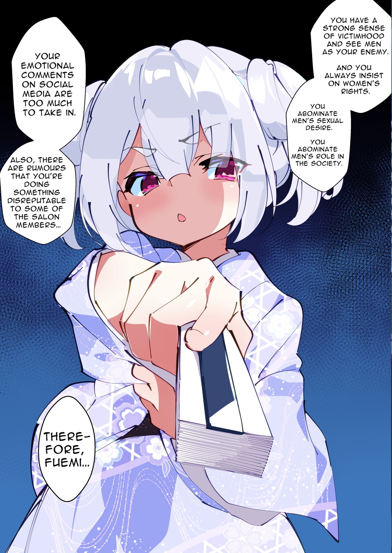 [A-WALKs (Fujishima Sei1go)]Otokogirai o Kojiraseta Onna ni Chinko Hayashite Mita Kekka | I Grew Some Dicks on those Man-hating Girls[English] [Solid Rose] Page 56