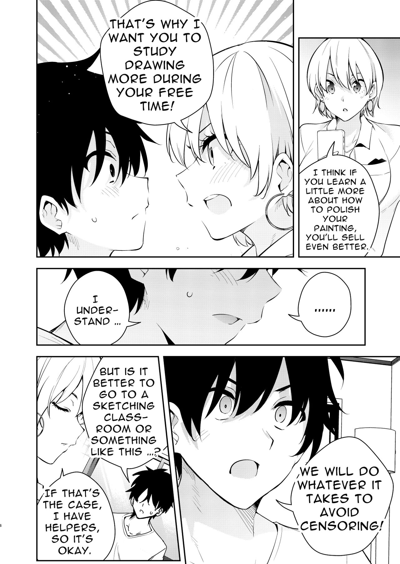 [Zenkaku 14-ji (Kitada Ryouma)]Mishiranu Joshikousei ni Kankin sareta Toki no hanashi ~Rafu Dessin Route Hen~ | The story of a manga artist who was taken in by a strange high school girl ～Nude Drawing Route Edition[English] [Digital] Page 5