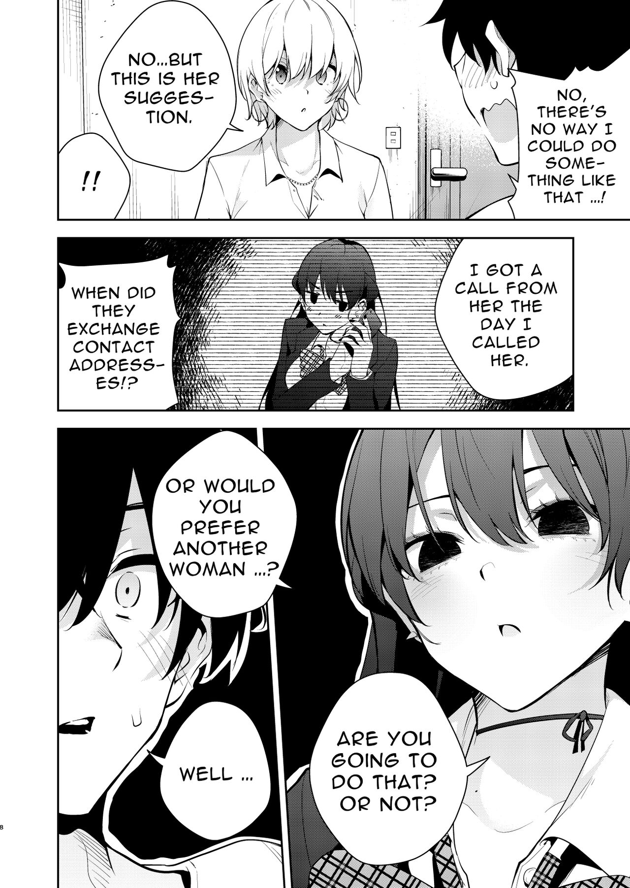 [Zenkaku 14-ji (Kitada Ryouma)]Mishiranu Joshikousei ni Kankin sareta Toki no hanashi ~Rafu Dessin Route Hen~ | The story of a manga artist who was taken in by a strange high school girl ～Nude Drawing Route Edition[English] [Digital] Page 7