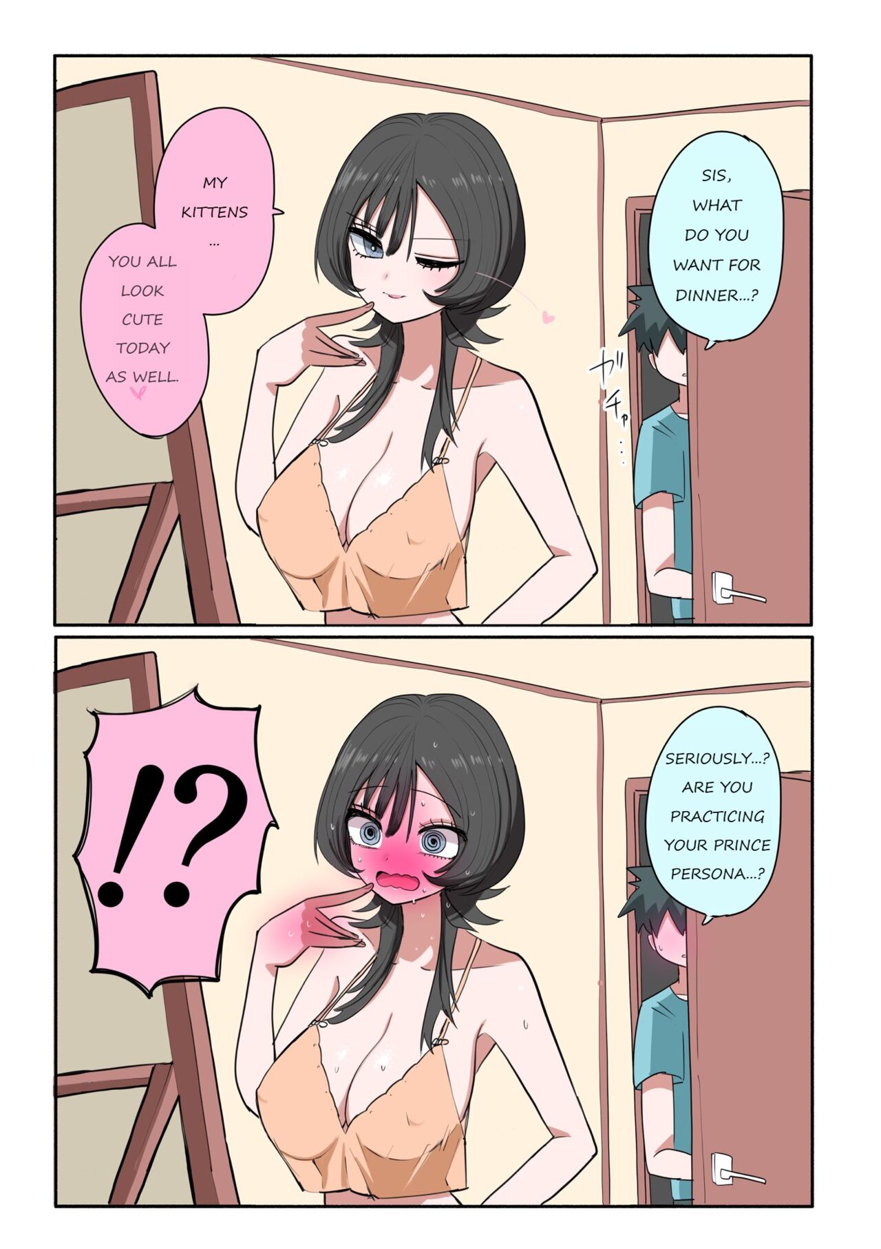 [Zurikishi]Sotobenkei no Ouji-sama + Yarashii Kuuki ni naru kyoudai | A Prince Who Acts Cool Outside but Timid at Home + Siblings In A Naughty Mood[English] [WayVZ] [Ongoing] Page 17