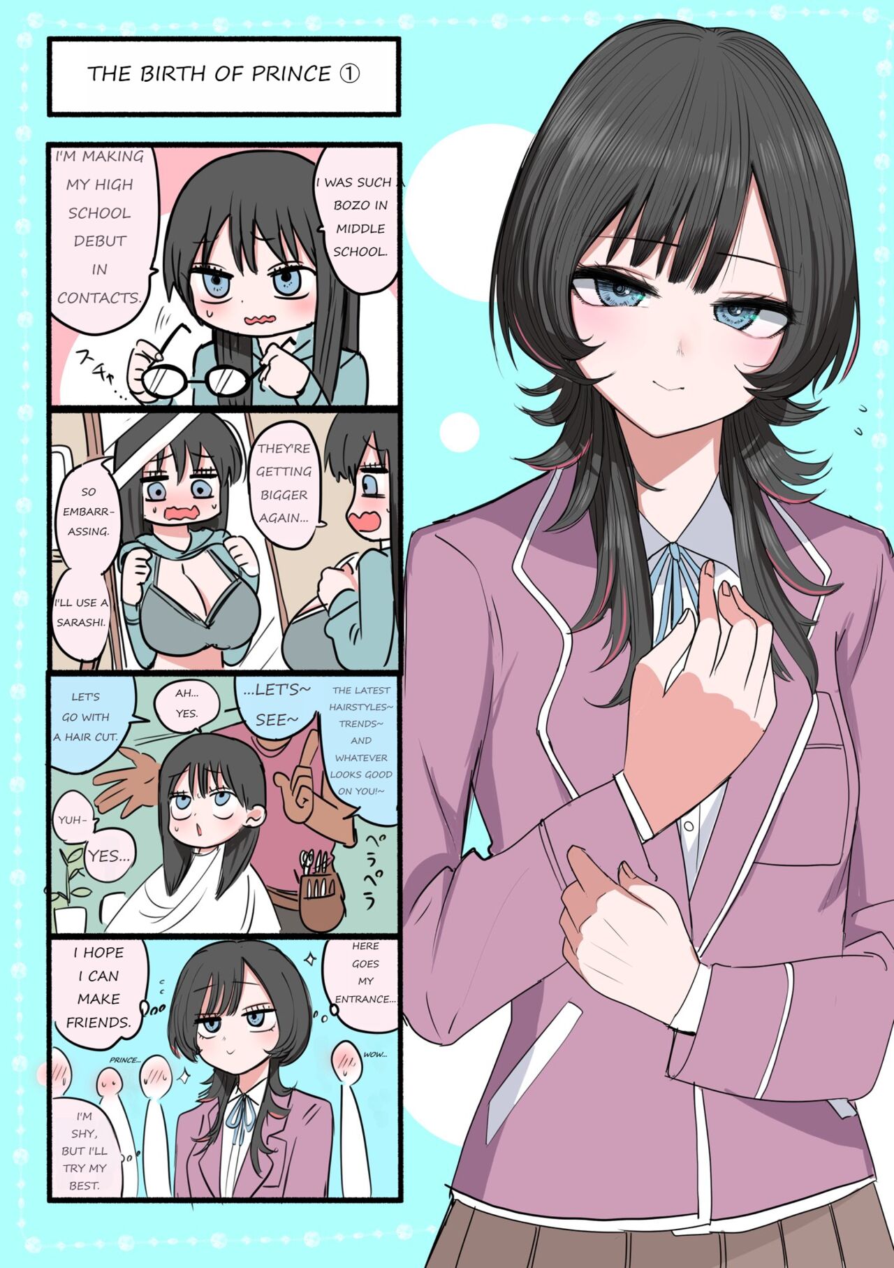 [Zurikishi]Sotobenkei no Ouji-sama + Yarashii Kuuki ni naru kyoudai | A Prince Who Acts Cool Outside but Timid at Home + Siblings In A Naughty Mood[English] [WayVZ] [Ongoing] Page 7