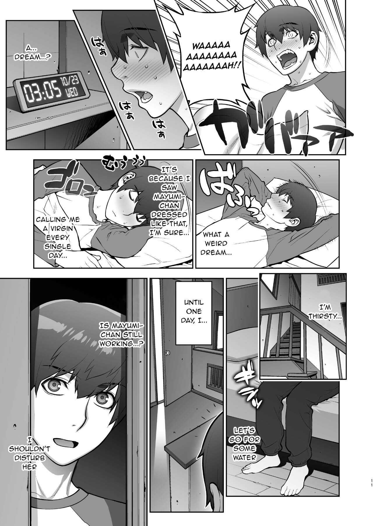 [Motchie Kingdom (Motchie)]Oba no Uwa Kitsu Cosplay Onanie o Mokugeki Shita Ken | That Time I Saw My Aunt Masturbating in a Cosplay She’s Too Old For[English] [Harasho Project] [Digital] Page 10