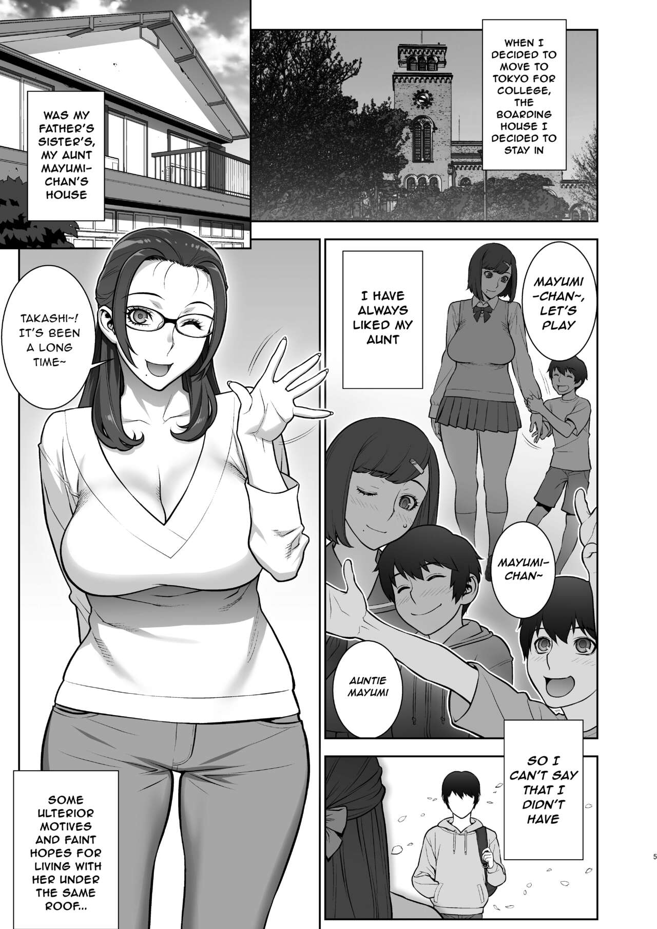[Motchie Kingdom (Motchie)]Oba no Uwa Kitsu Cosplay Onanie o Mokugeki Shita Ken | That Time I Saw My Aunt Masturbating in a Cosplay She’s Too Old For[English] [Harasho Project] [Digital] Page 4