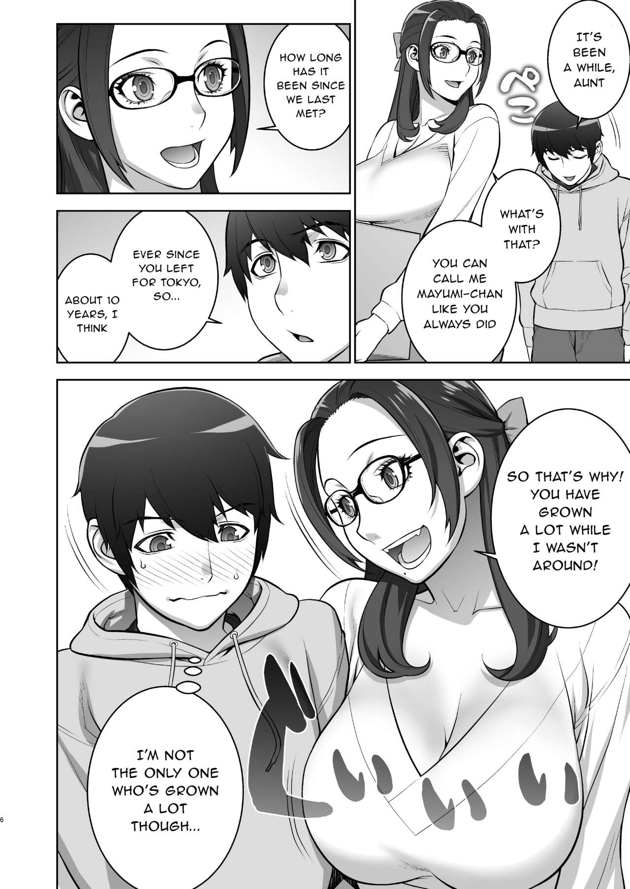 [Motchie Kingdom (Motchie)]Oba no Uwa Kitsu Cosplay Onanie o Mokugeki Shita Ken | That Time I Saw My Aunt Masturbating in a Cosplay She’s Too Old For[English] [Harasho Project] [Digital] Page 5