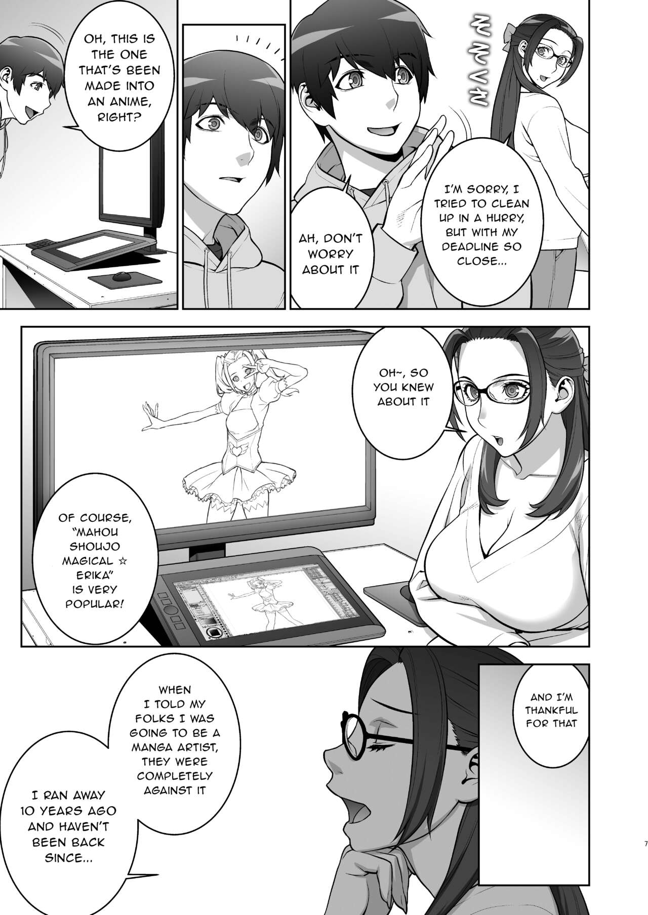 [Motchie Kingdom (Motchie)]Oba no Uwa Kitsu Cosplay Onanie o Mokugeki Shita Ken | That Time I Saw My Aunt Masturbating in a Cosplay She’s Too Old For[English] [Harasho Project] [Digital] Page 6