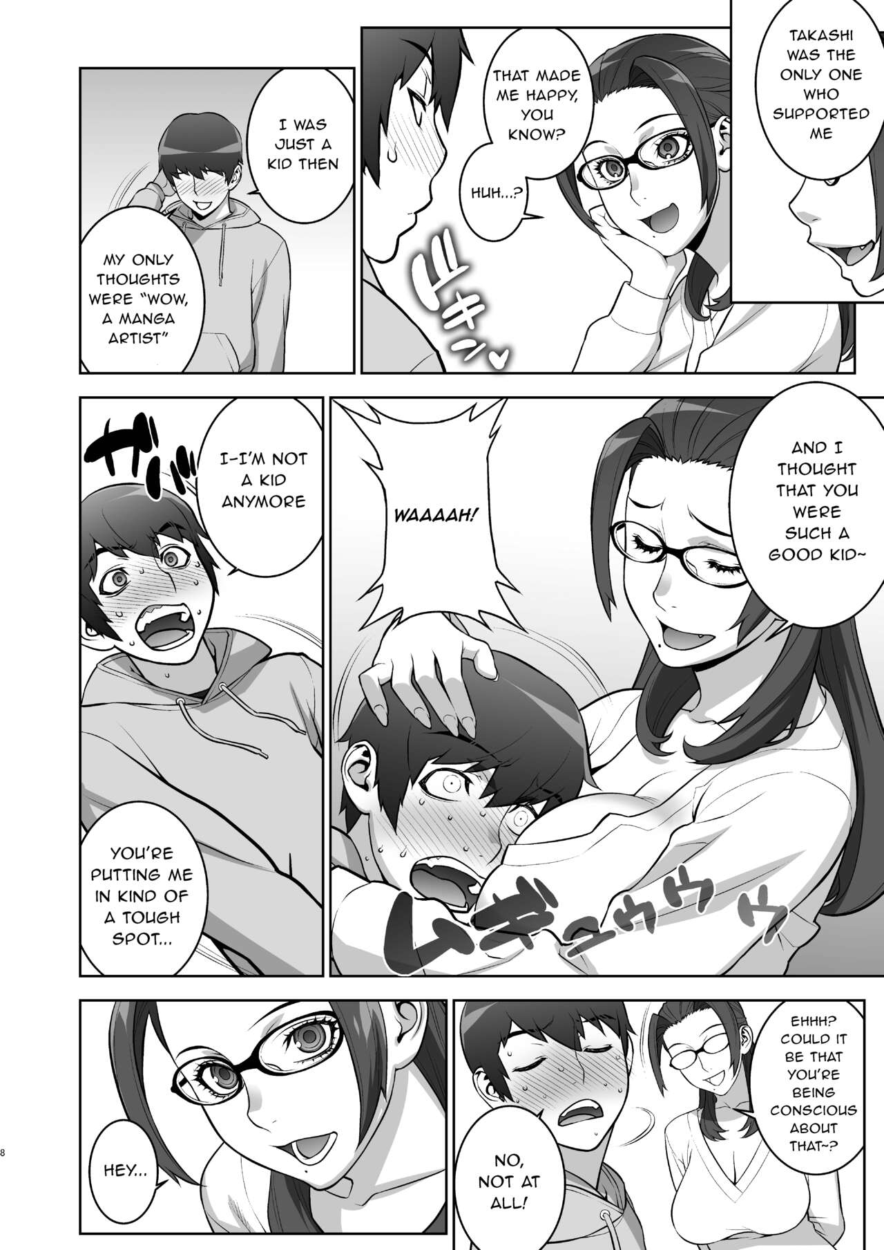 [Motchie Kingdom (Motchie)]Oba no Uwa Kitsu Cosplay Onanie o Mokugeki Shita Ken | That Time I Saw My Aunt Masturbating in a Cosplay She’s Too Old For[English] [Harasho Project] [Digital] Page 7