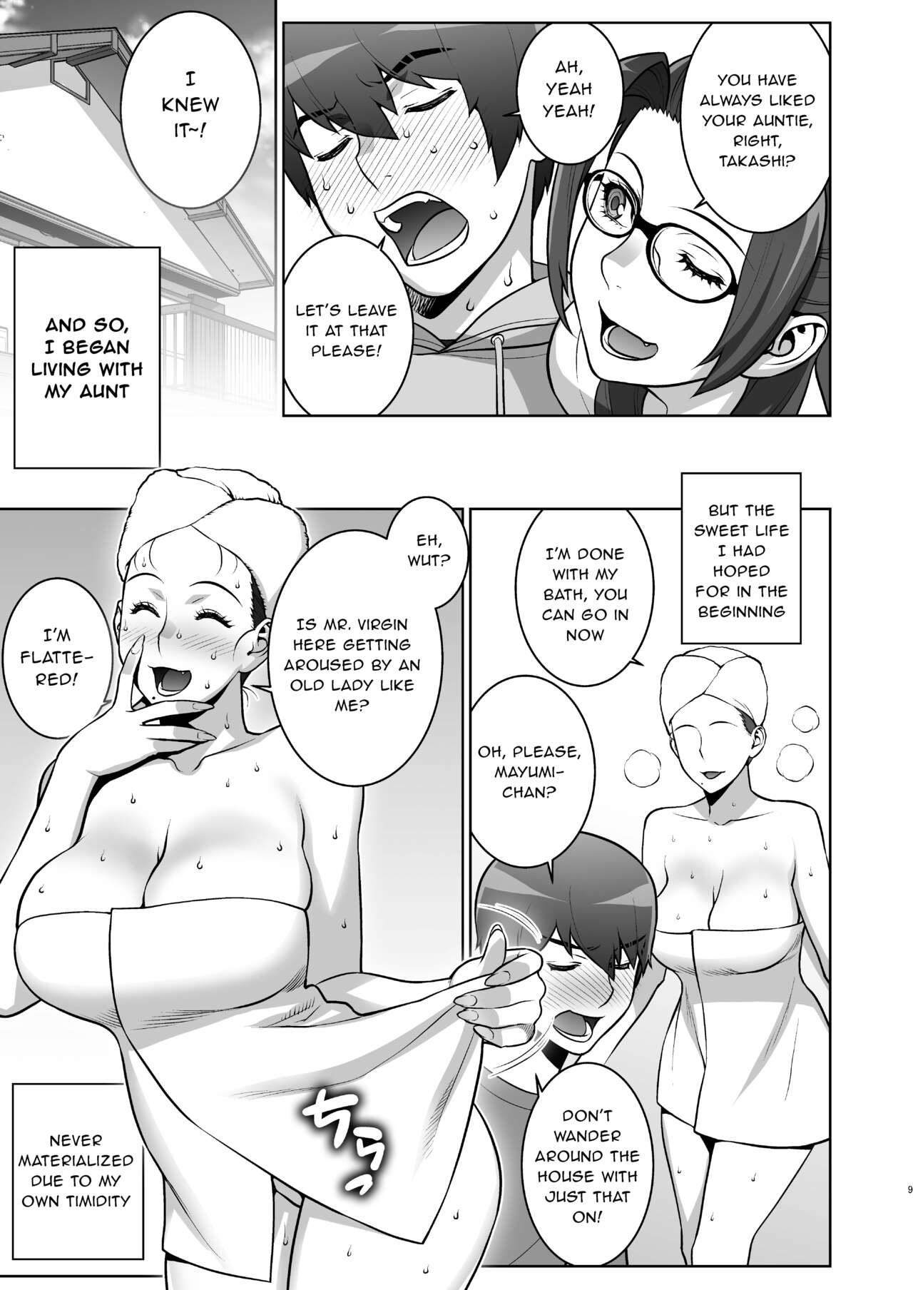 [Motchie Kingdom (Motchie)]Oba no Uwa Kitsu Cosplay Onanie o Mokugeki Shita Ken | That Time I Saw My Aunt Masturbating in a Cosplay She’s Too Old For[English] [Harasho Project] [Digital] Page 8