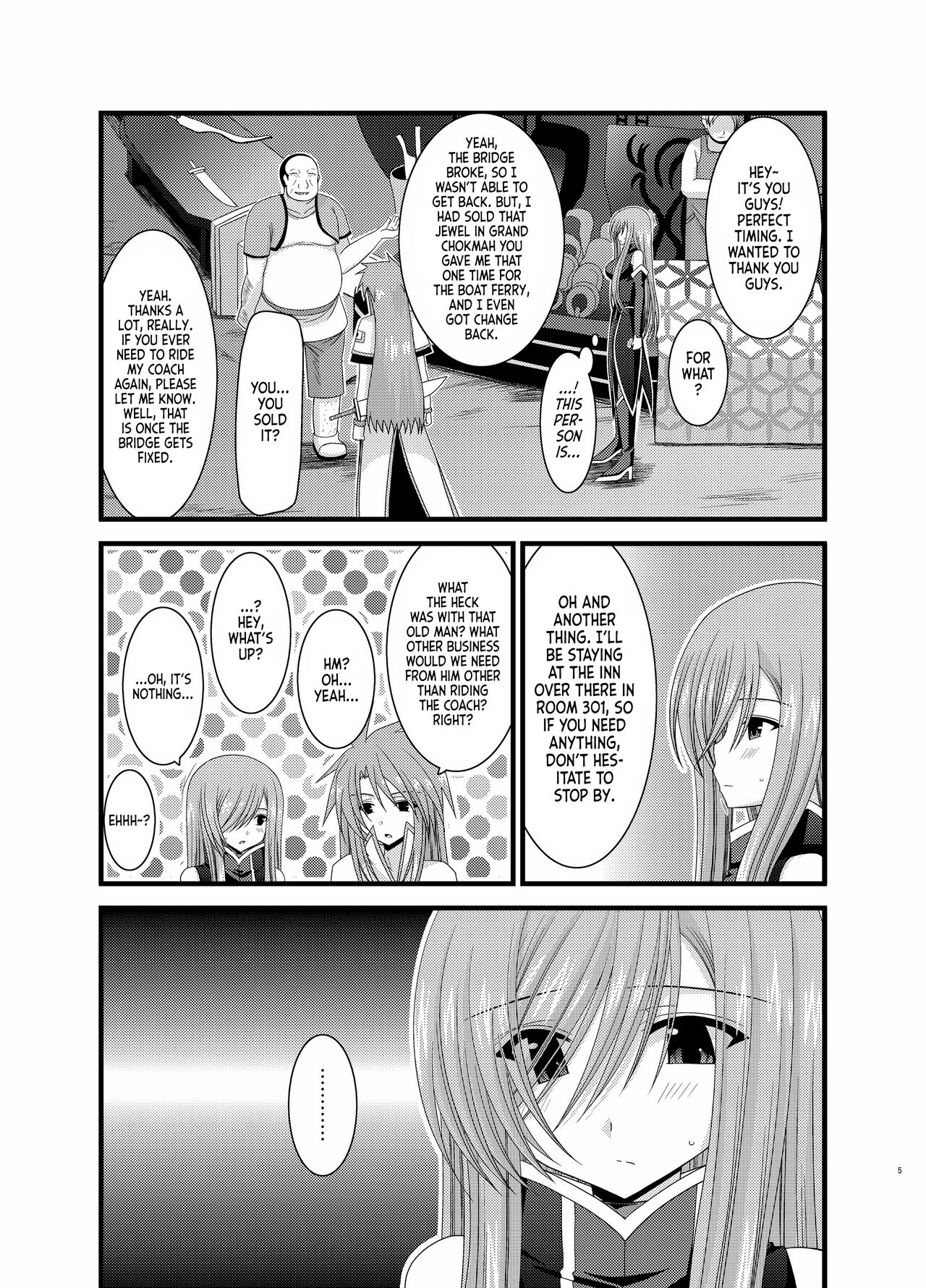 (C-78) [valssu (Charu)]Melon ga Chou Shindou! R4 | Melon in Full Swing R4(Tales of the Abyss) [EHCOVE] Page 4