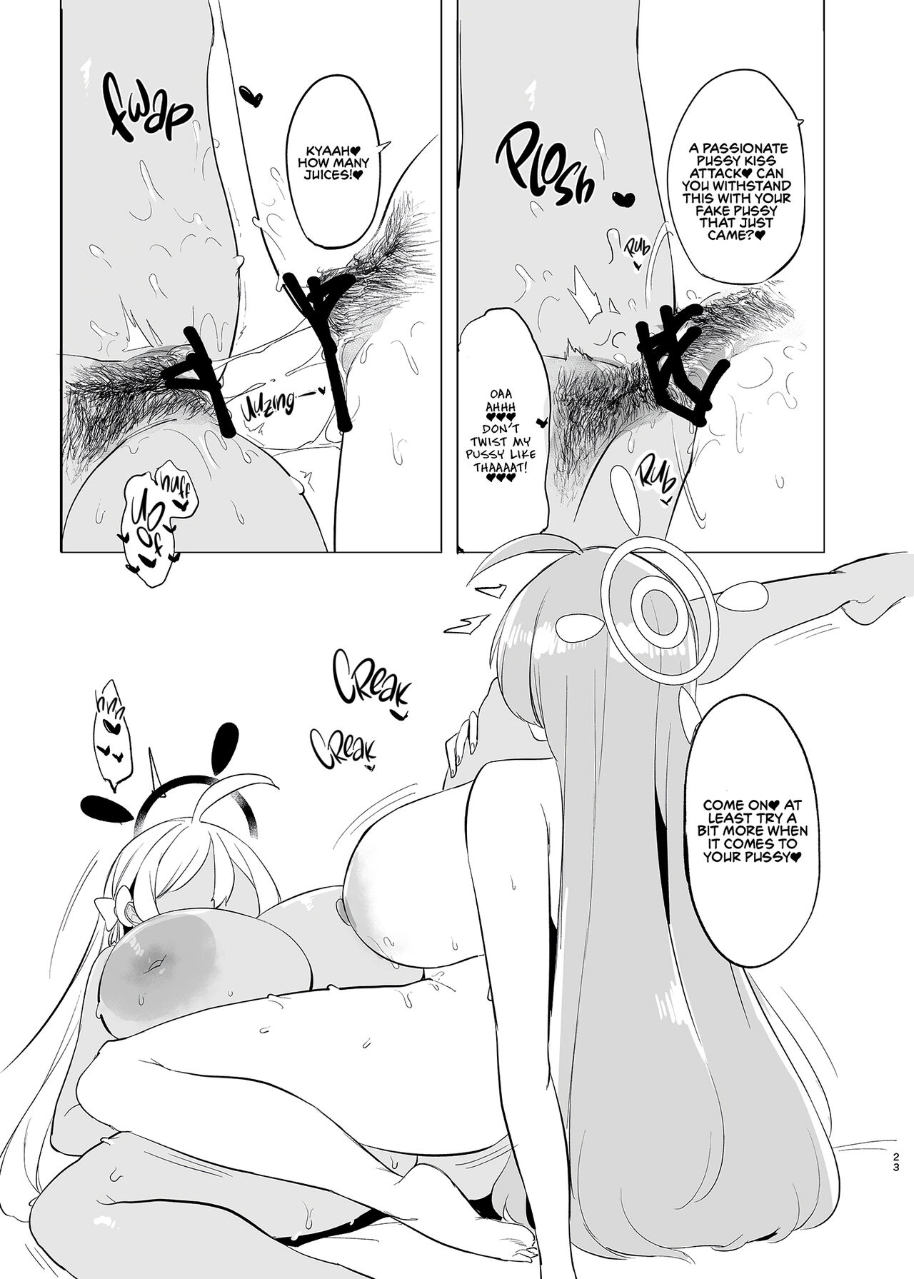 [Rugarer-House (Ruga Ossan)]Kivotos Bitch Competition Urawa Hanako VS Urawa Hanako | Kivotos Mesu Kurabe Urawa Hanako VS Urawa Hanako(Blue Archive) [Digital] [English] [Omega Scans] Page 23