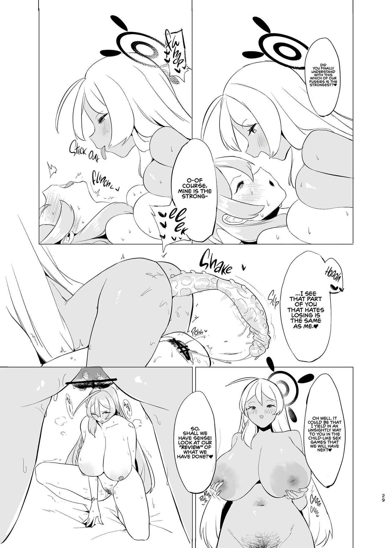 [Rugarer-House (Ruga Ossan)]Kivotos Bitch Competition Urawa Hanako VS Urawa Hanako | Kivotos Mesu Kurabe Urawa Hanako VS Urawa Hanako(Blue Archive) [Digital] [English] [Omega Scans] Page 29