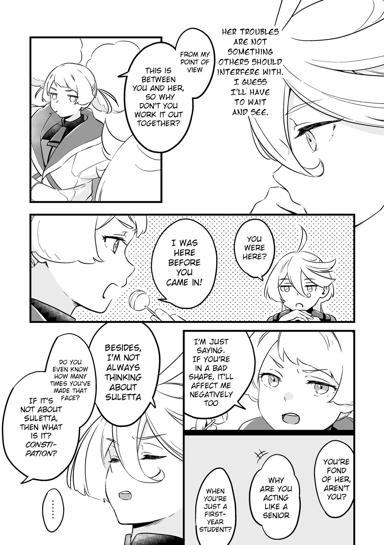 [Tonton]Wakaranakute Mo | Even If You Don't Understand(Mobile Suit Gundam: The Witch from Mercury) [English] Page 6