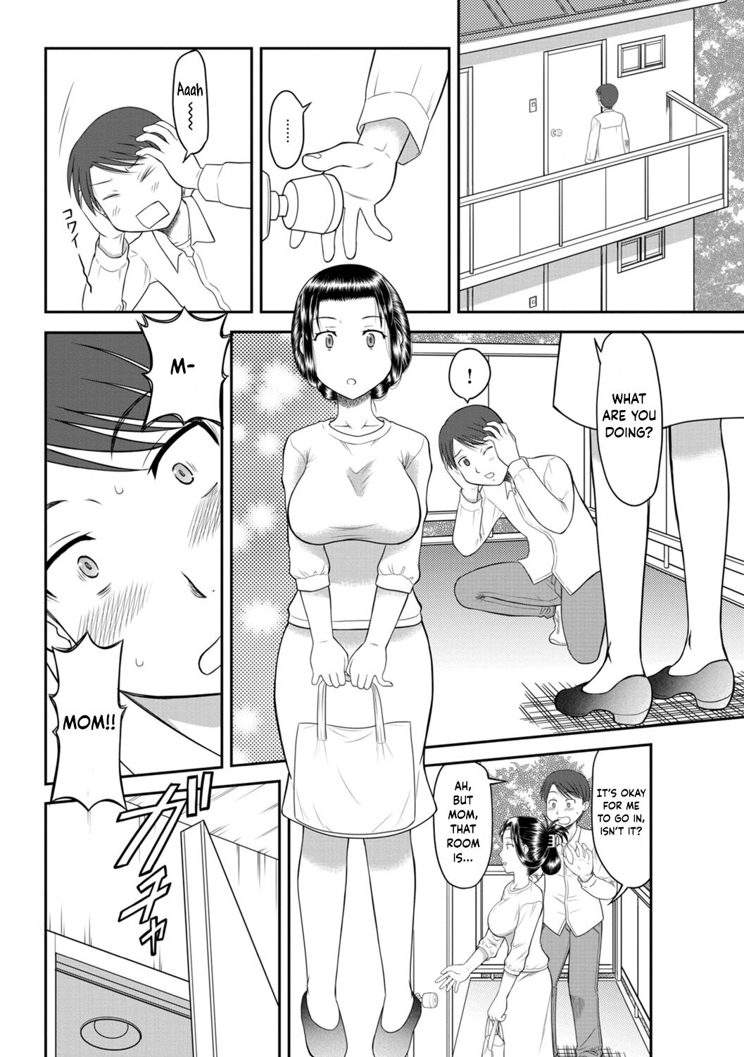 [Okamura Morimi]Ore to Kaa-san to Jiko Bukken | Me, My Mom, and the Room With a History[English] [Dummie] Page 2