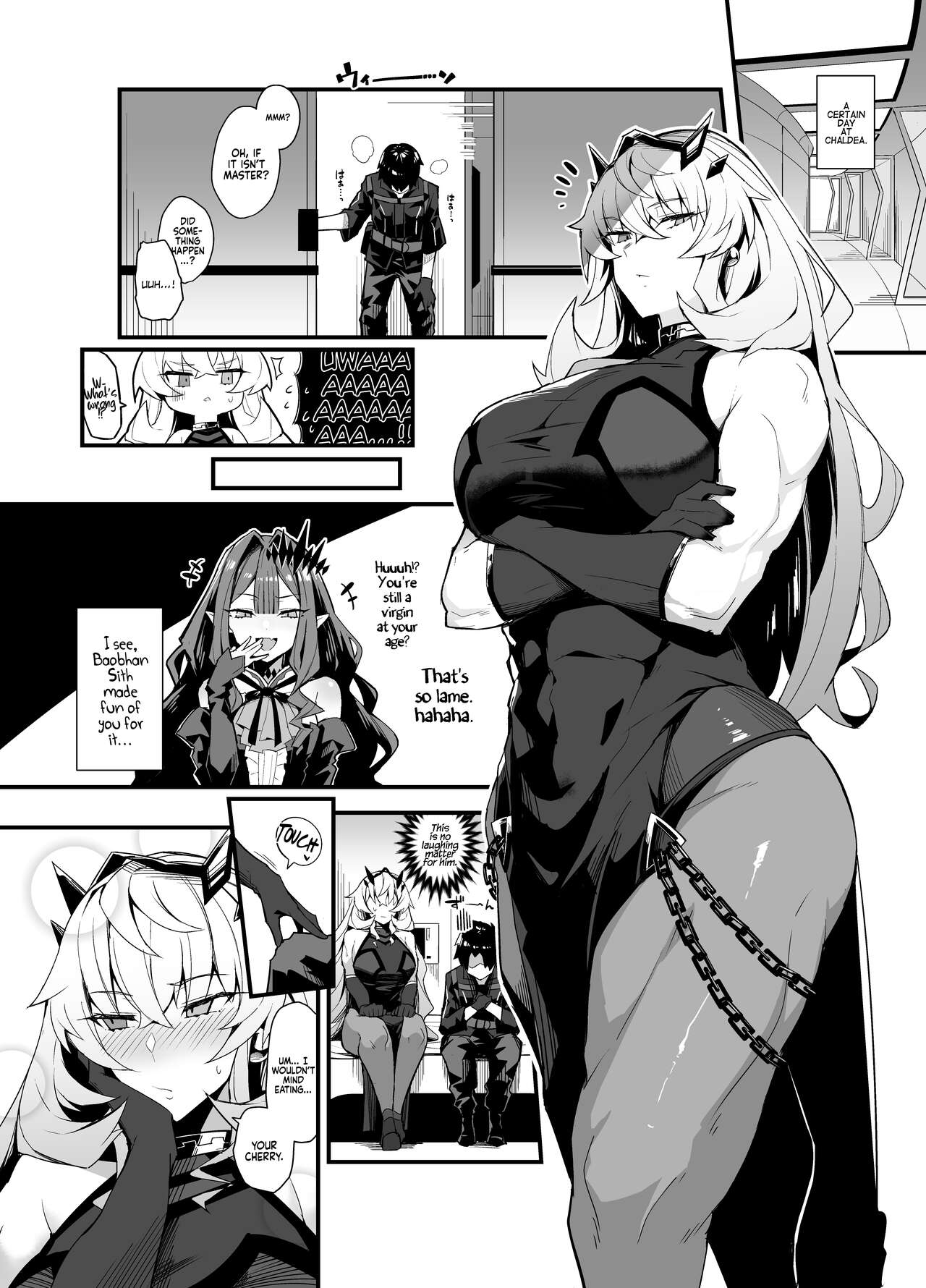 [Arimura Daikon]Bageko to Asa made Ichaicha | Making out with Bageko Until Morning(Fate/Grand Order) [English] [Coffedrug] [Decensored] Page 1