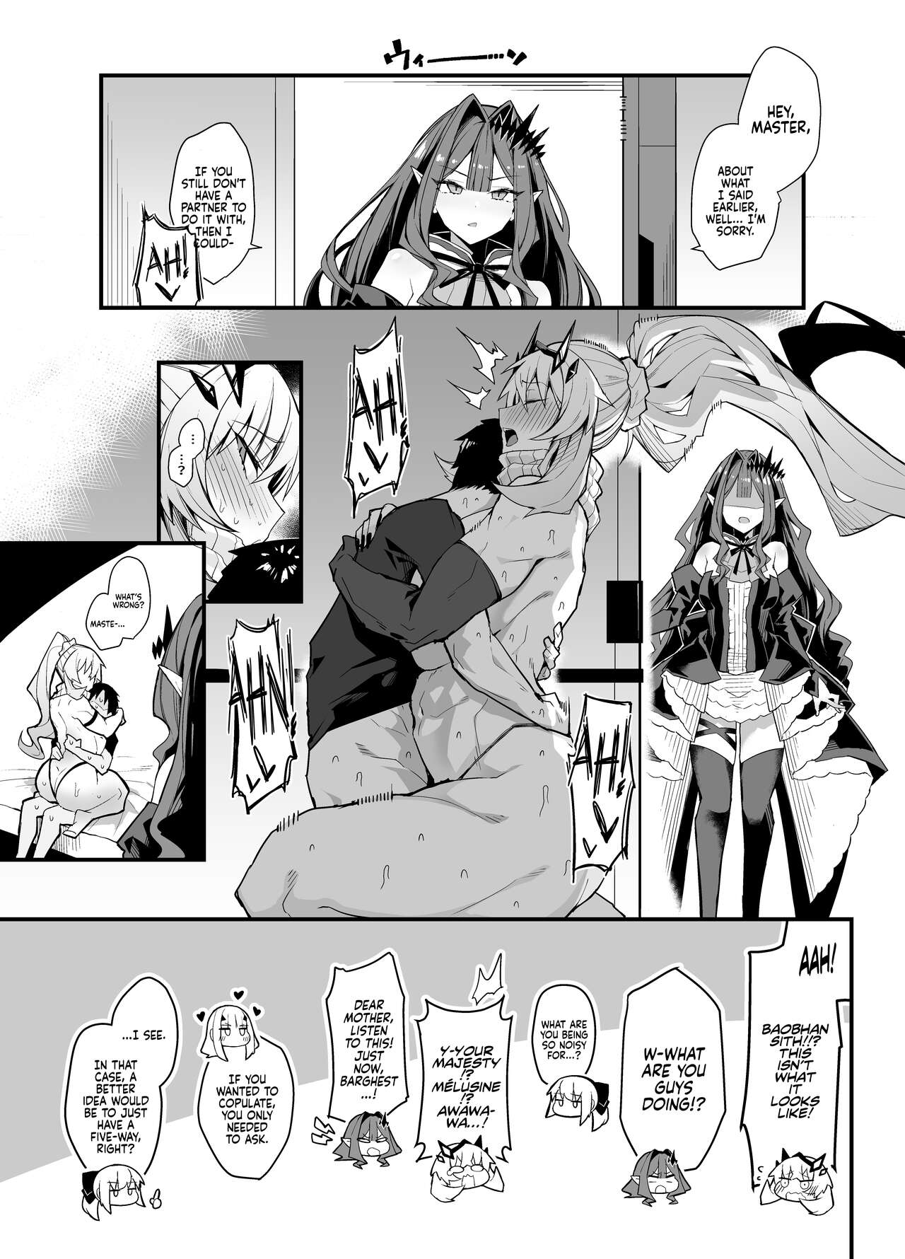 [Arimura Daikon]Bageko to Asa made Ichaicha | Making out with Bageko Until Morning(Fate/Grand Order) [English] [Coffedrug] [Decensored] Page 7