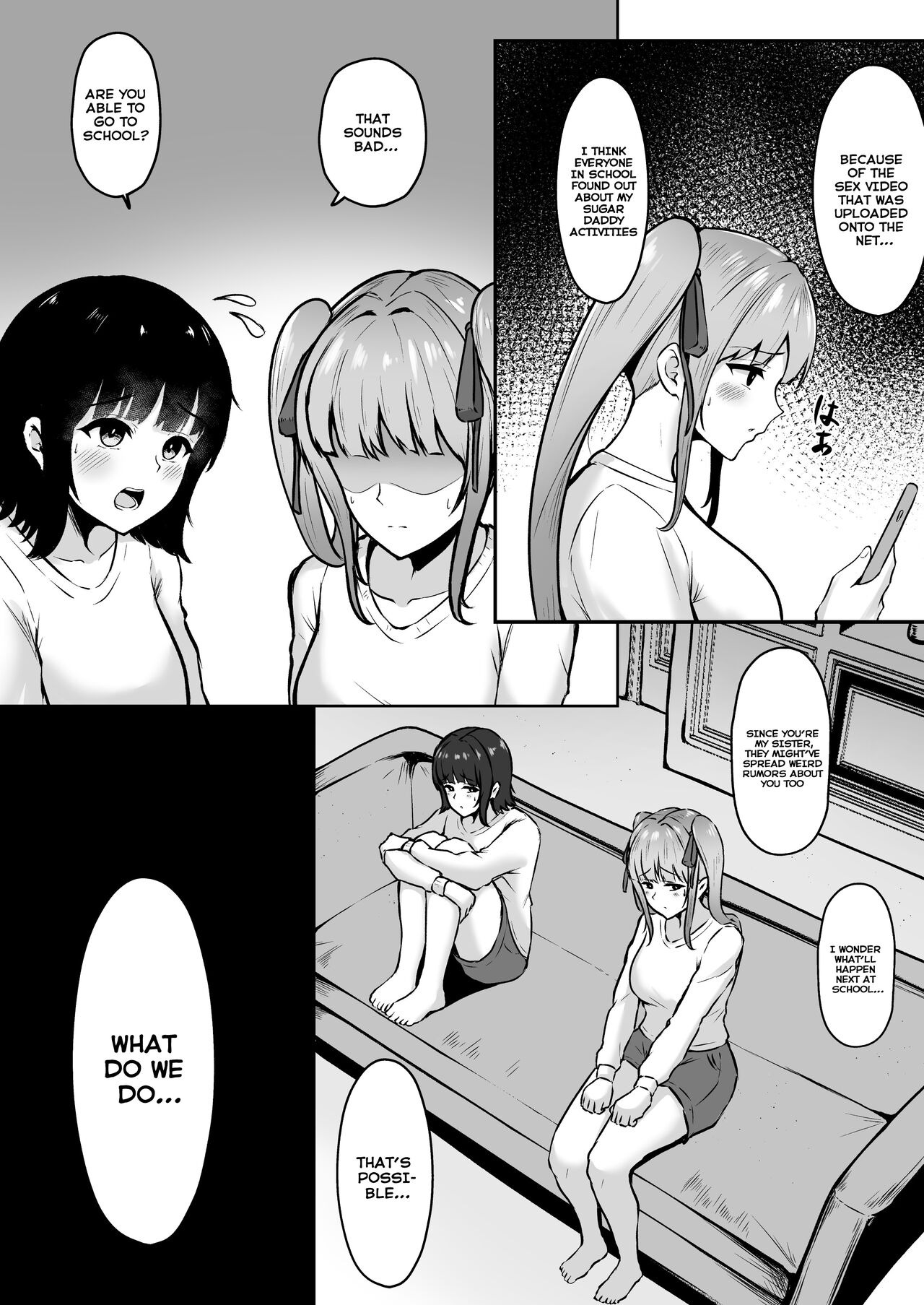 [Nekomimi to Kuro Mask (cielo)]Jiraikei Imouto ni Kareshi Netorareterunda ga ~ReaJuu no Ane to Papakatsu Suru Imouto~[English] [Tomoshibi+SquigglesJP] Page 3