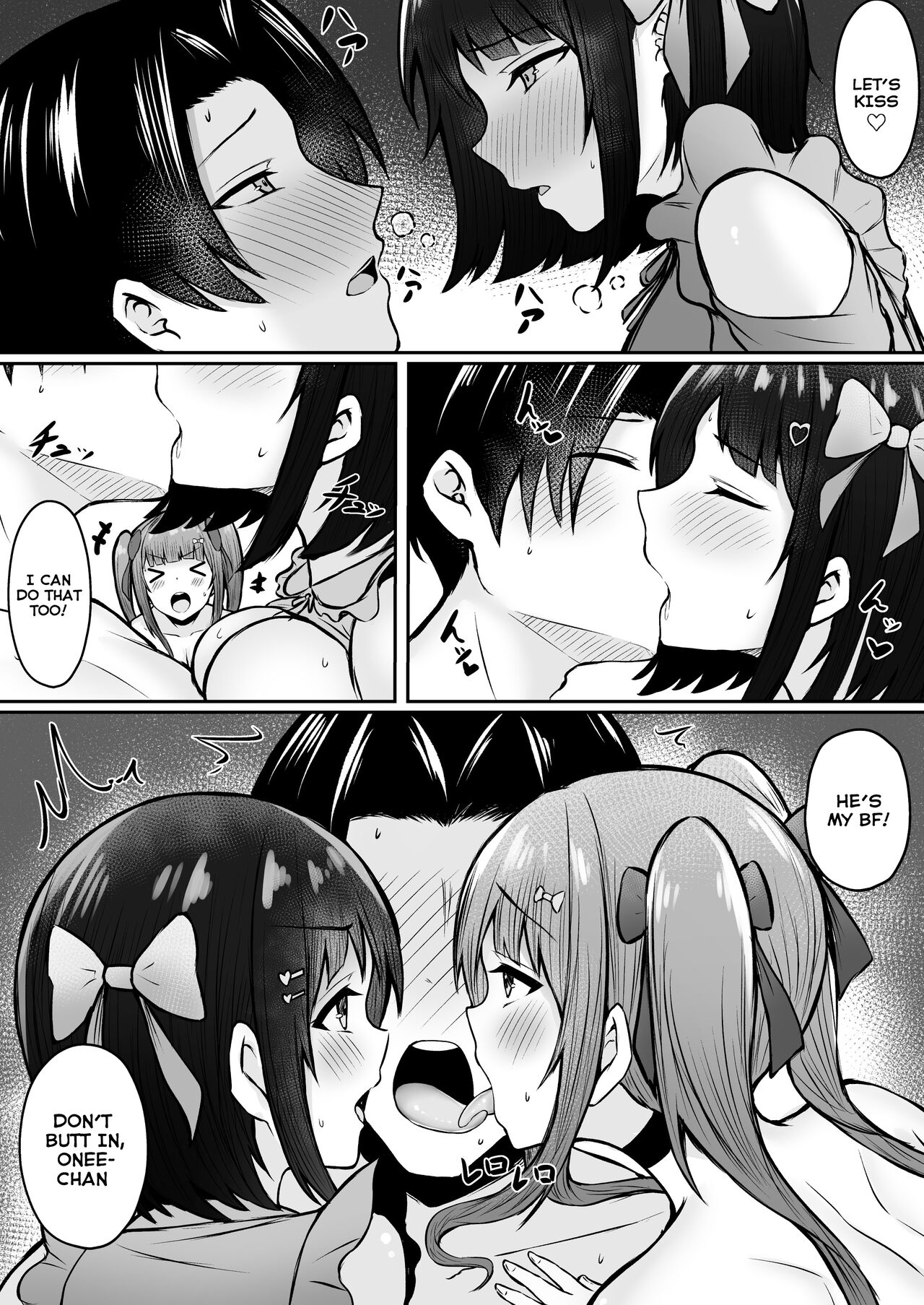 [Nekomimi to Kuro Mask (cielo)]Jiraikei Imouto ni Kareshi Netorareterunda ga ~ReaJuu no Ane to Papakatsu Suru Imouto~[English] [Tomoshibi+SquigglesJP] Page 61