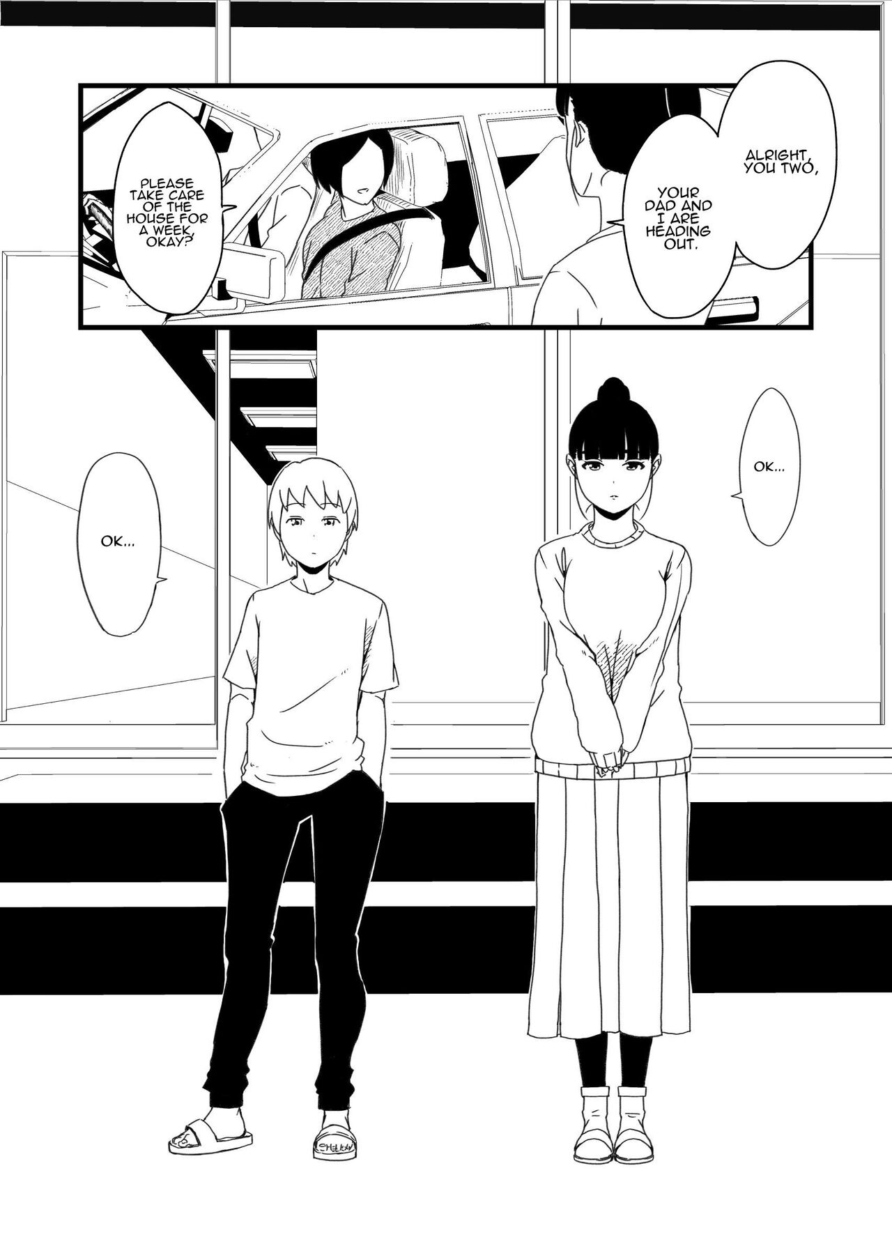 [Senaka]Giri no Ane to no 7-kakan Seikatsu - 1[English] [ADTL] Page 4