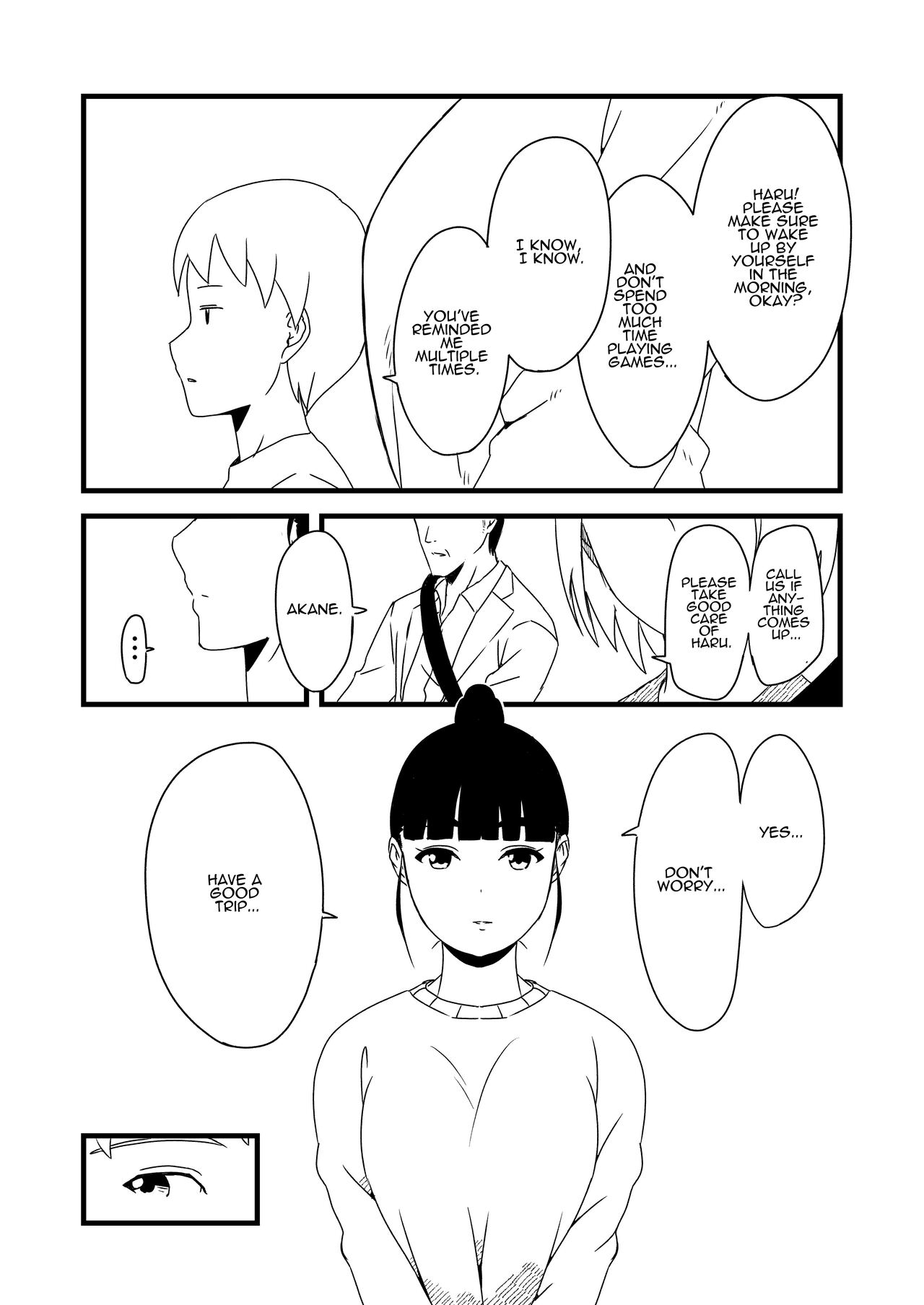 [Senaka]Giri no Ane to no 7-kakan Seikatsu - 1[English] [ADTL] Page 5