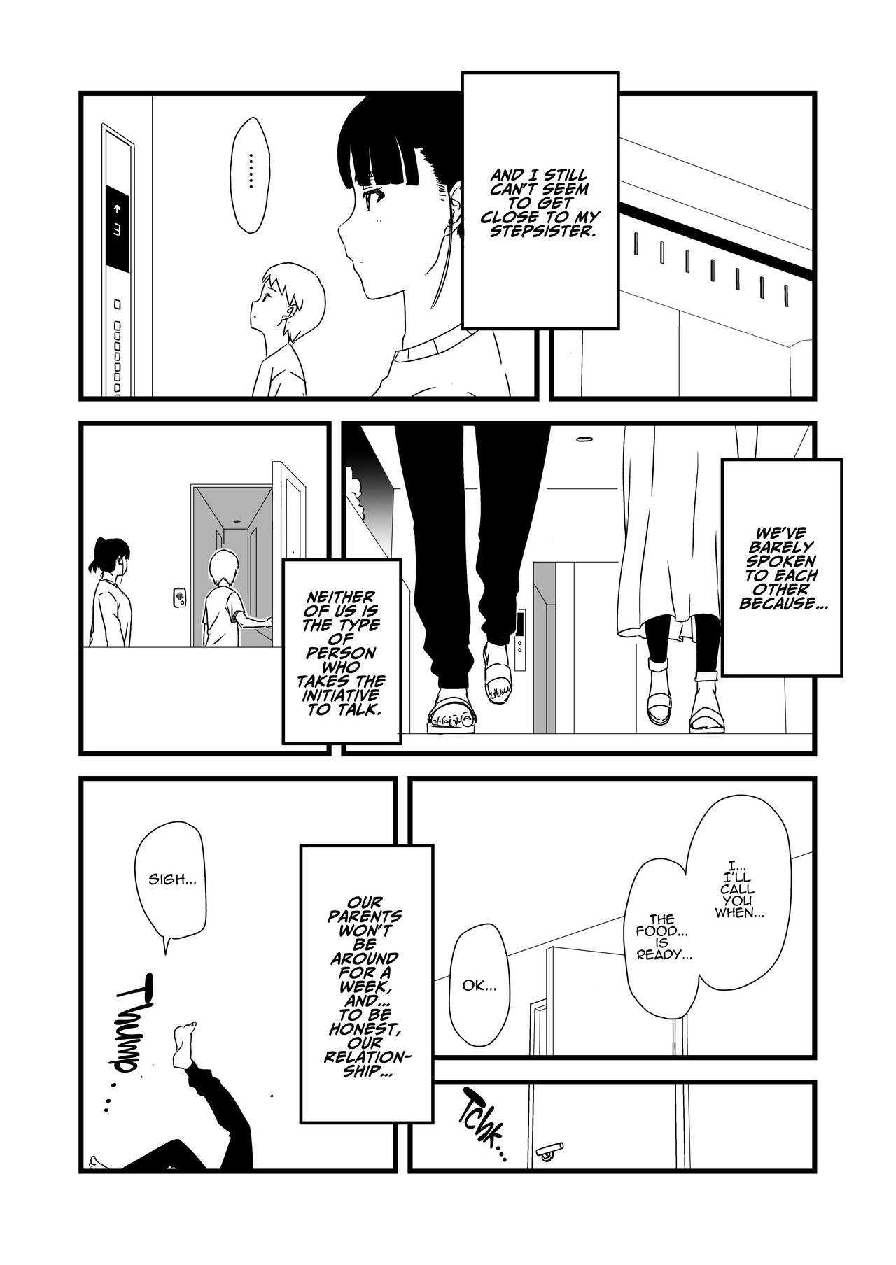 [Senaka]Giri no Ane to no 7-kakan Seikatsu - 1[English] [ADTL] Page 7