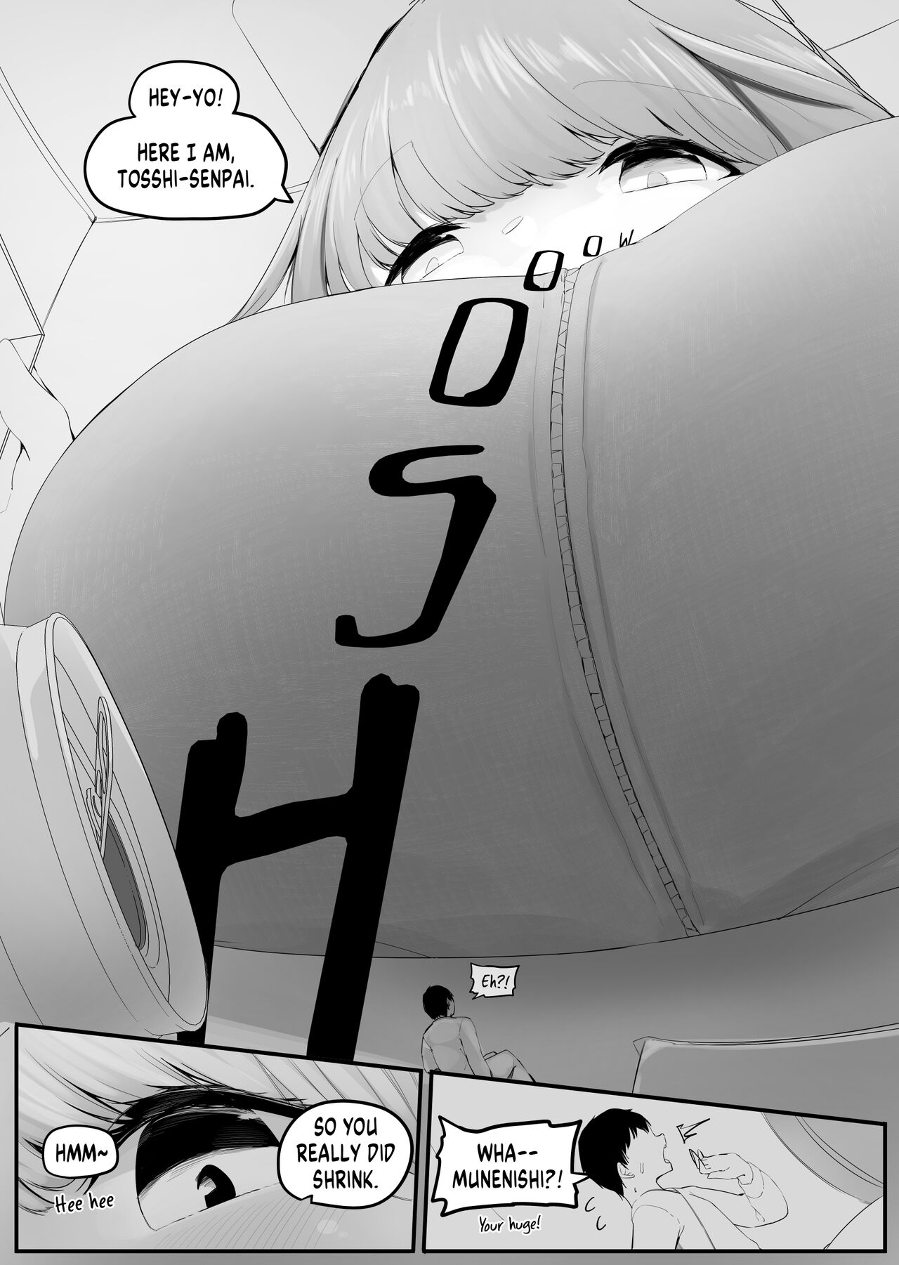 [marusyamo]Between Big Boobs・１ Page 3