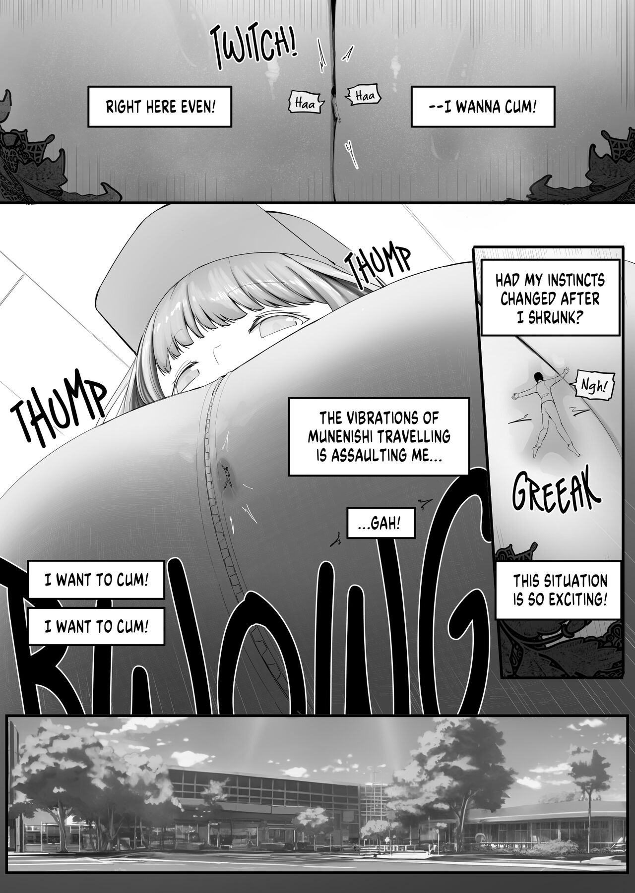 [marusyamo]Between Big Boobs・１ Page 9
