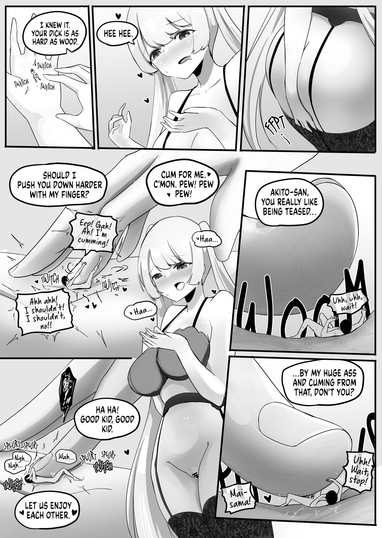 [marusyamo]The Girl Who Confines You In Panties And Assaults You With Smells 3 Page 11